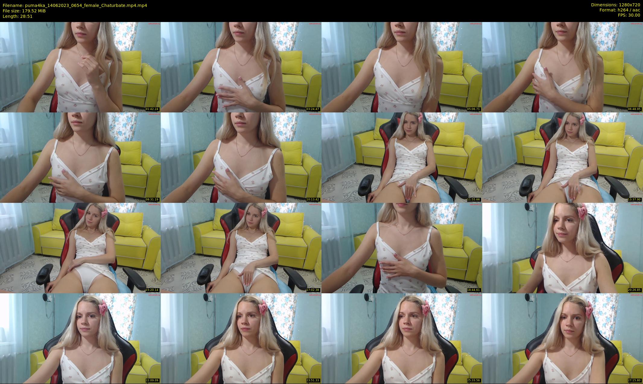 puma4ka — 29 minute Chaturbate female cam show recording, 720p, Jun 14, 2023