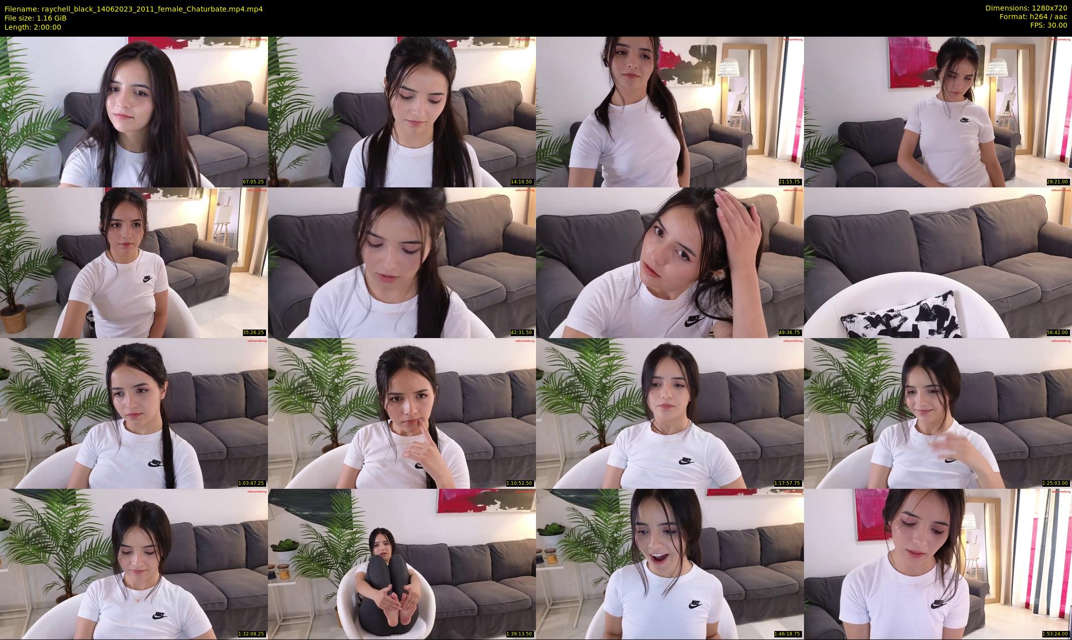 raychell_black — 120 minute Chaturbate female cam show recording, 720p, Jun 14, 2023