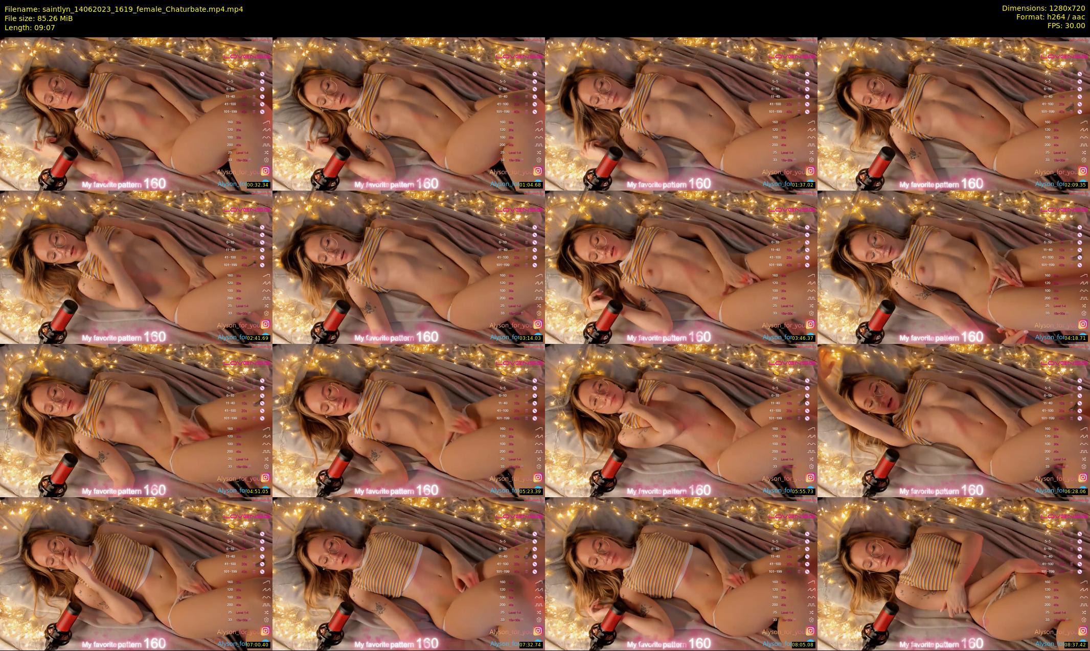 saintlyn — 10 minute Chaturbate female cam show recording, 720p, Jun 14, 2023