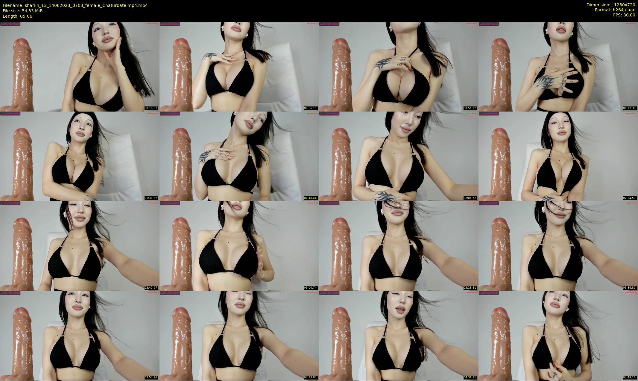 sharlin_13 — 6 minute Chaturbate female cam show recording, 720p, Jun 14, 2023