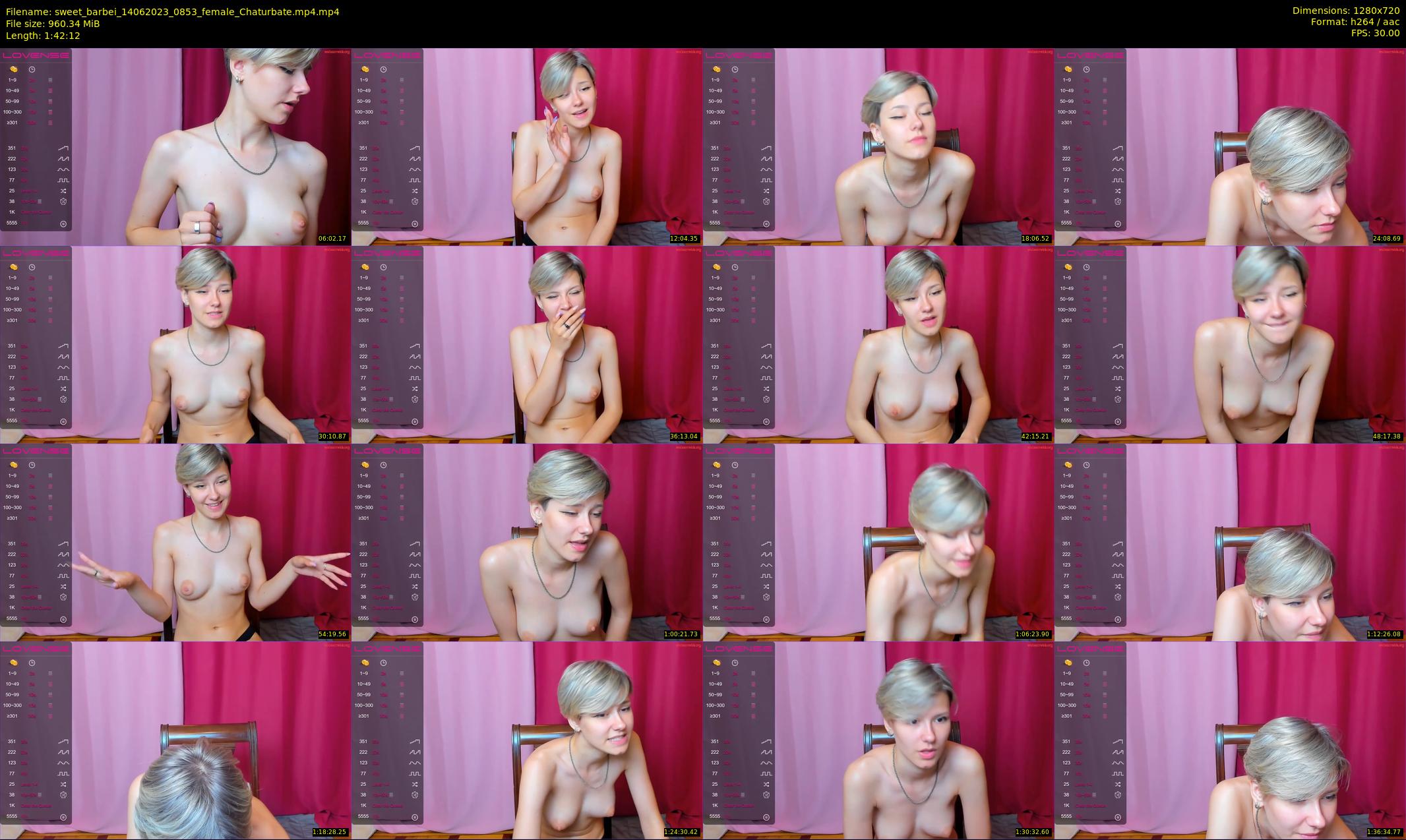 sweet_barbei — 103 minute Chaturbate female cam show recording, 720p, Jun 14, 2023