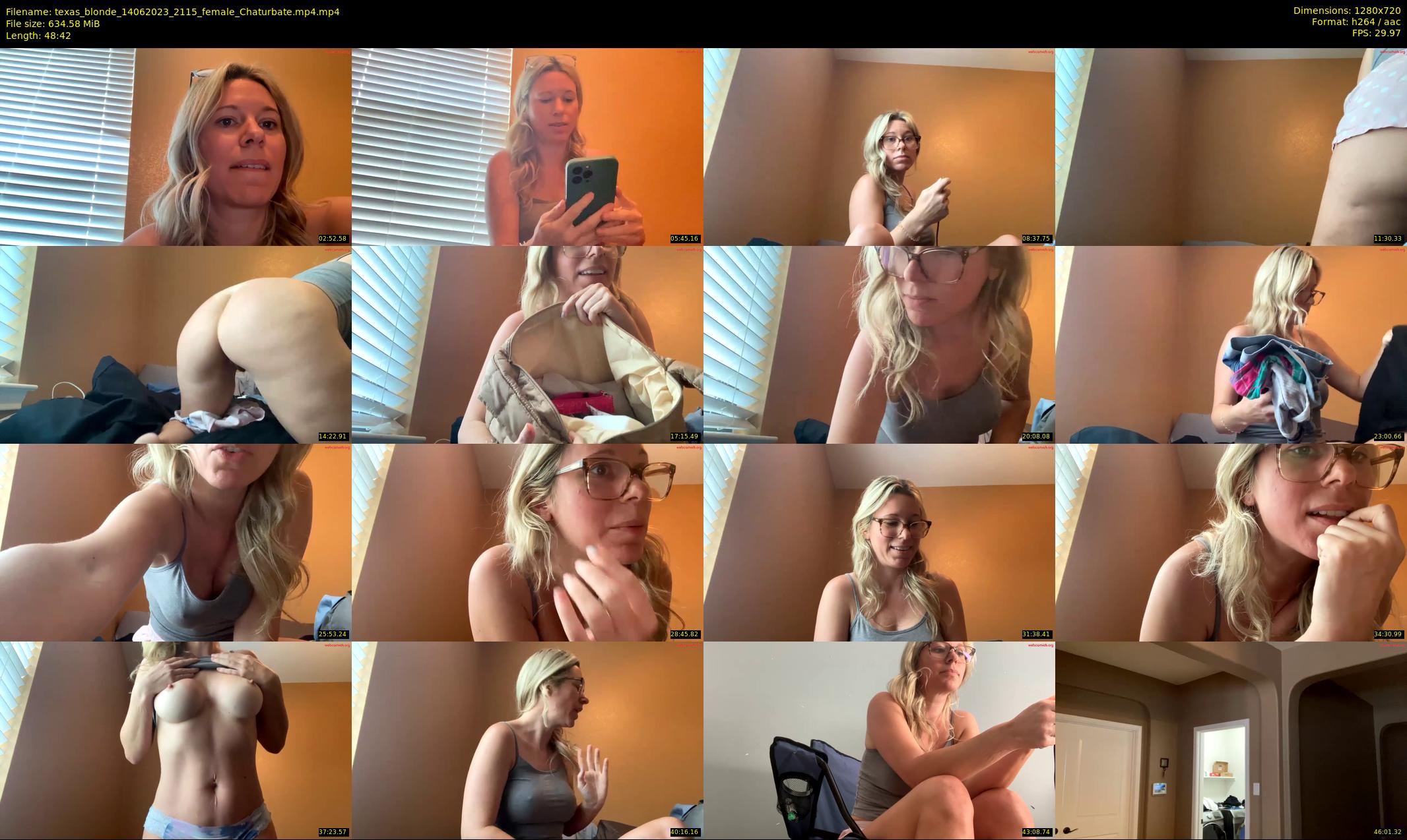 texas_blonde — 49 minute Chaturbate female cam show recording, 720p, Jun 14, 2023