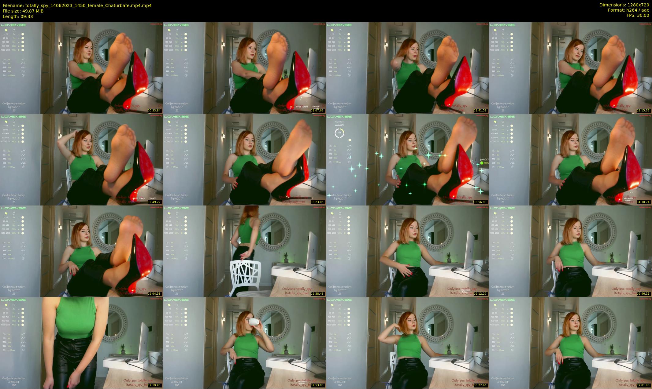 totally_spy — 10 minute Chaturbate female cam show recording, 720p, Jun 14, 2023