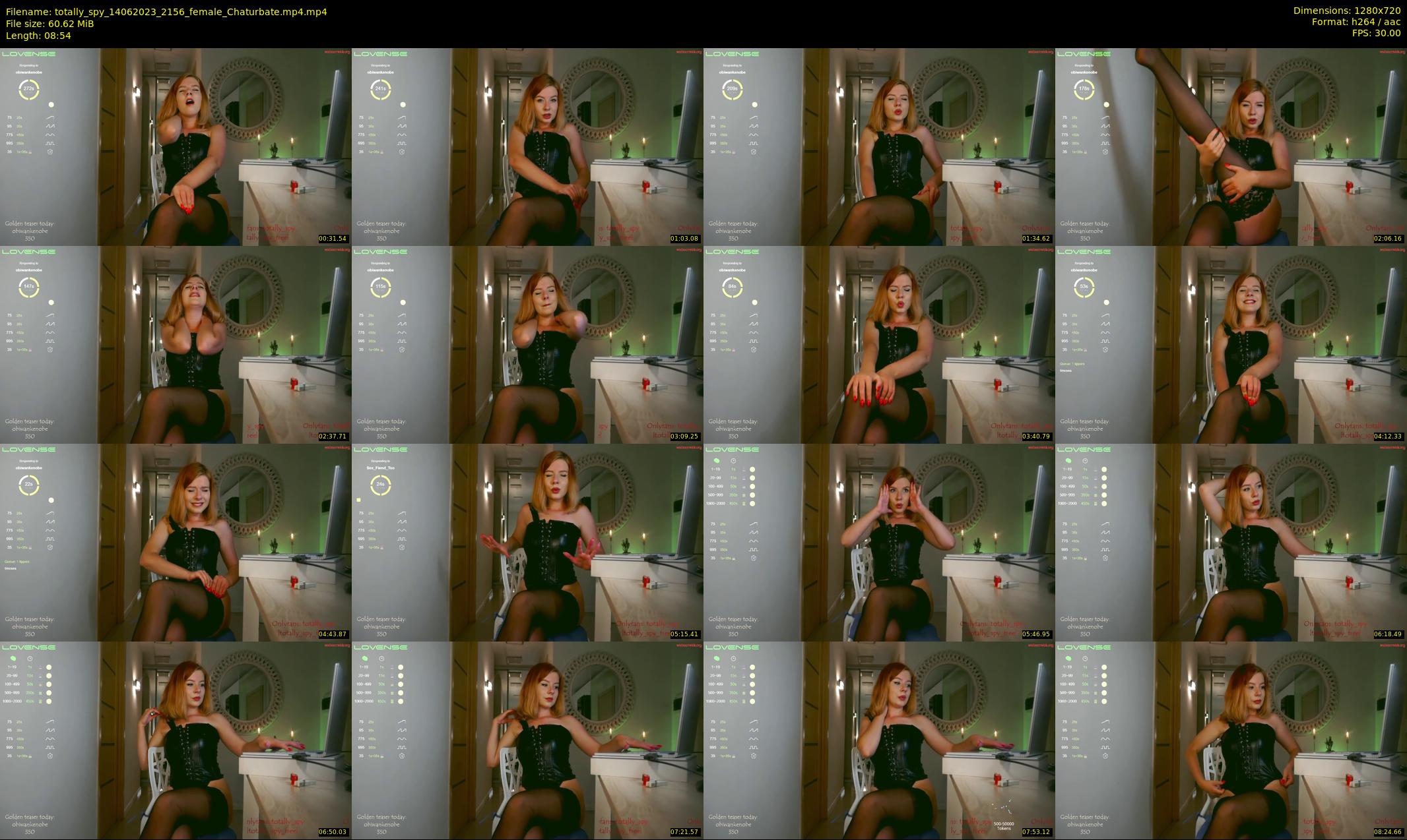 totally_spy — 9 minute Chaturbate female cam show recording, 720p, Jun 14, 2023