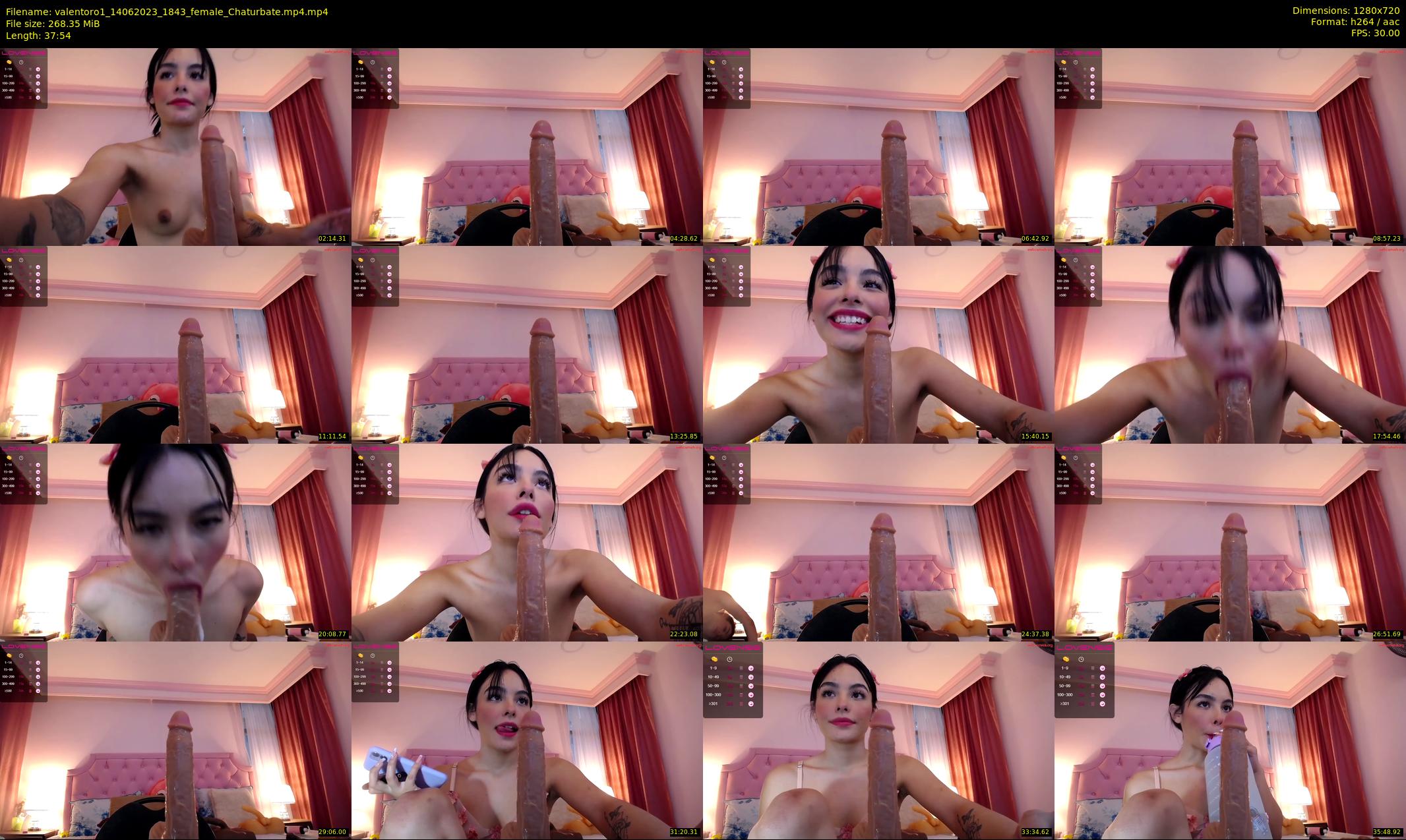 valentoro1 — 38 minute Chaturbate female cam show recording, 720p, Jun 14, 2023