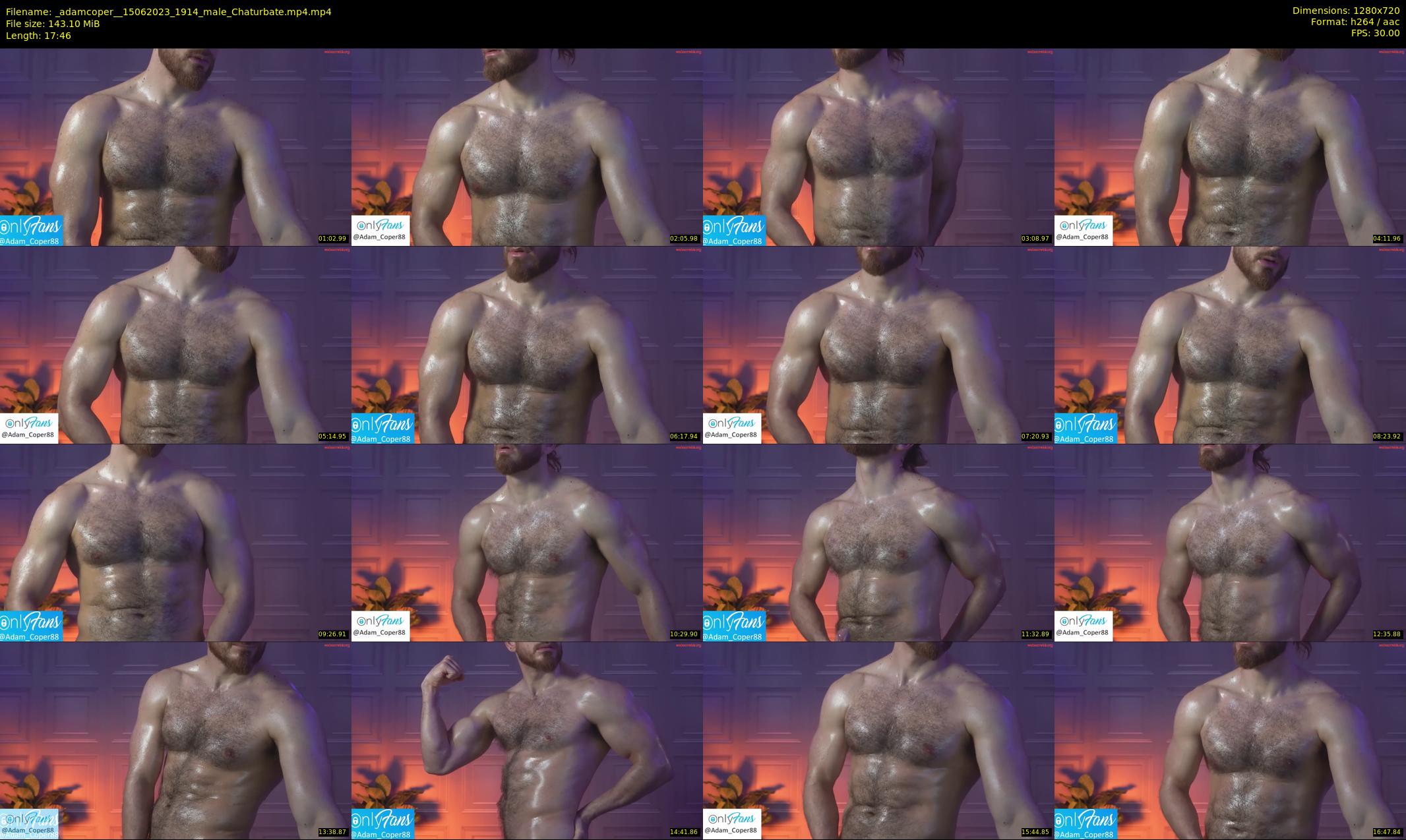 _adamcoper_ — 18 minute Chaturbate male cam show recording, 720p, Jun 15, 2023