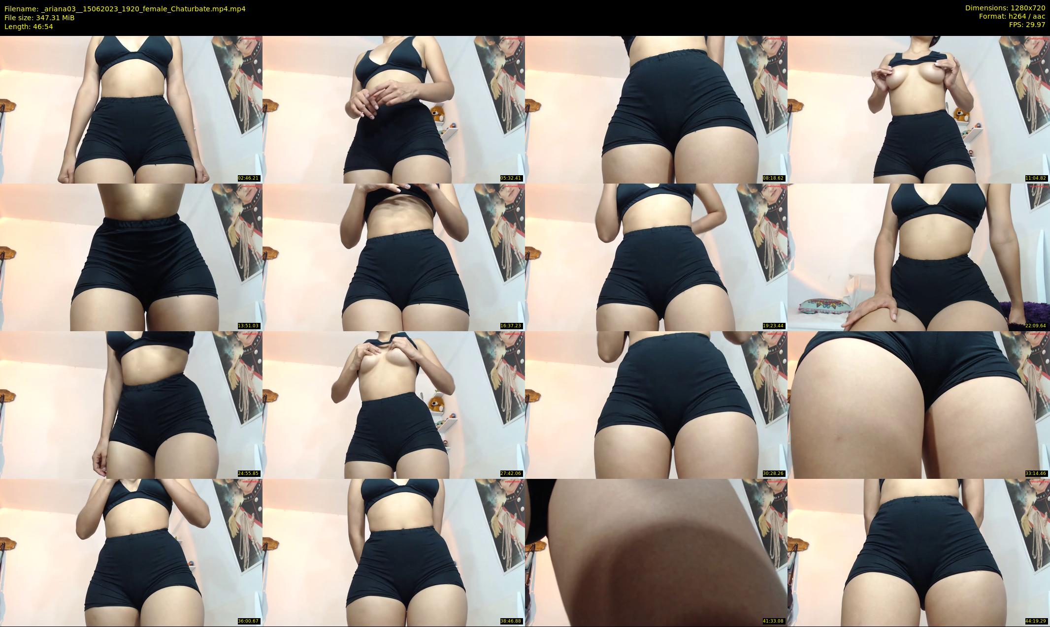 _ariana03_ — 47 minute Chaturbate female cam show recording, 720p, Jun 15, 2023