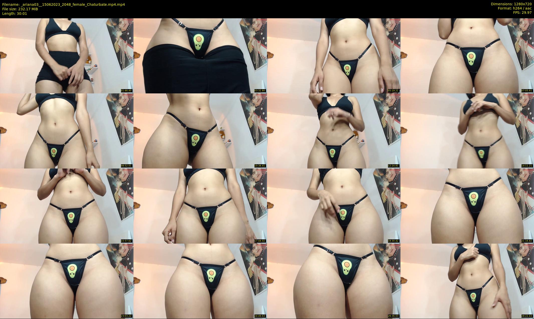 _ariana03_ — 31 minute Chaturbate female cam show recording, 720p, Jun 15, 2023