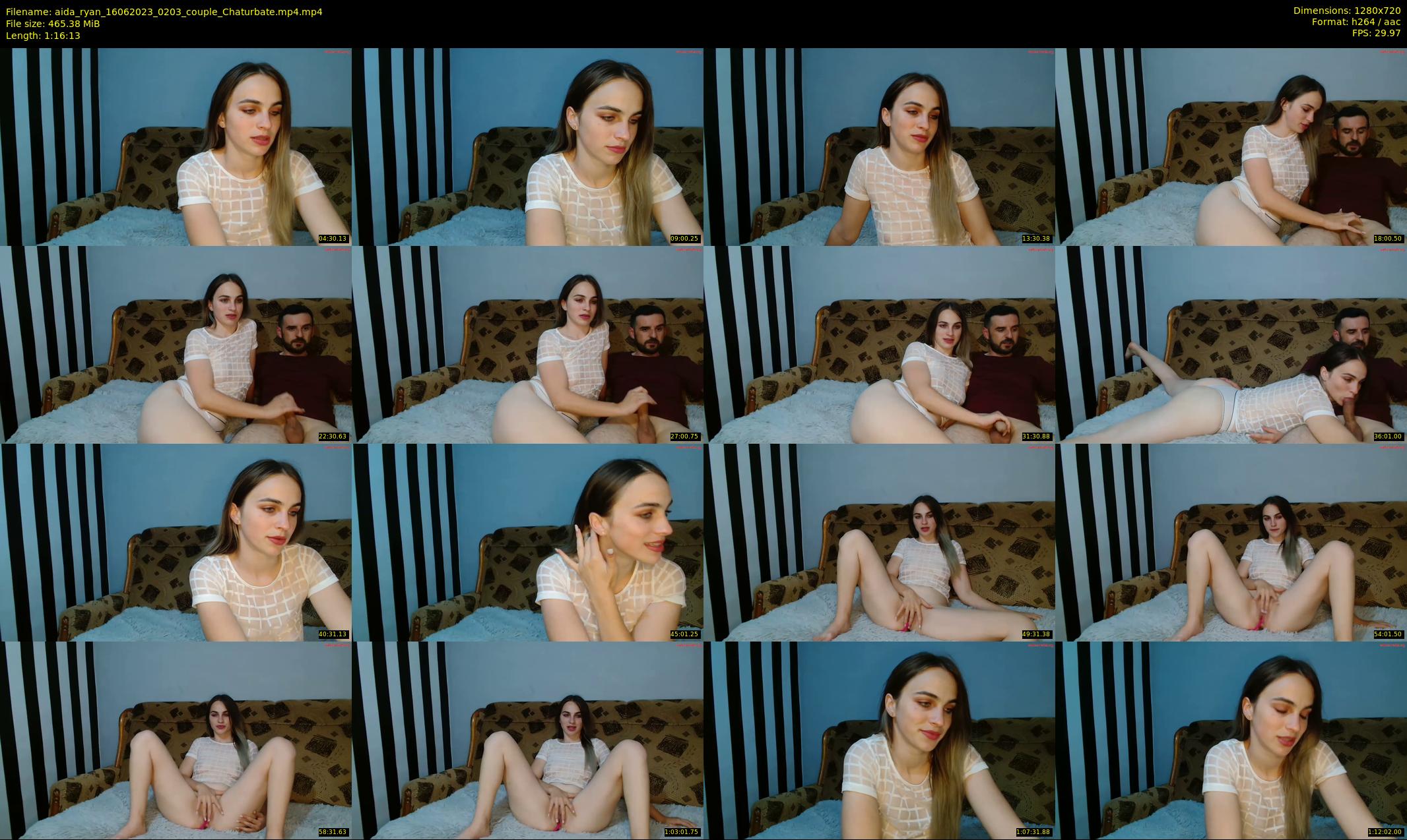 aida_ryan — 77 minute Chaturbate couple cam show recording, 720p, Jun 16, 2023