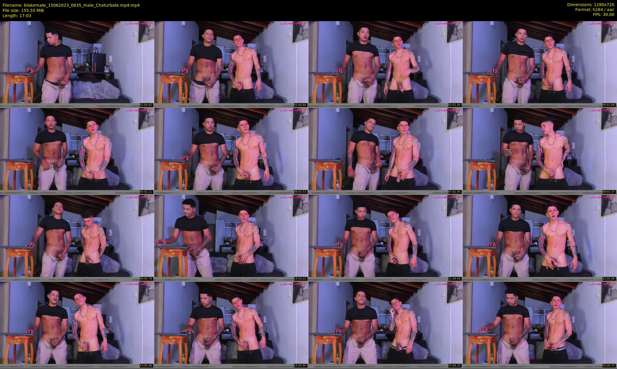 blakemate — 18 minute Chaturbate male cam show recording, 720p, Jun 15, 2023