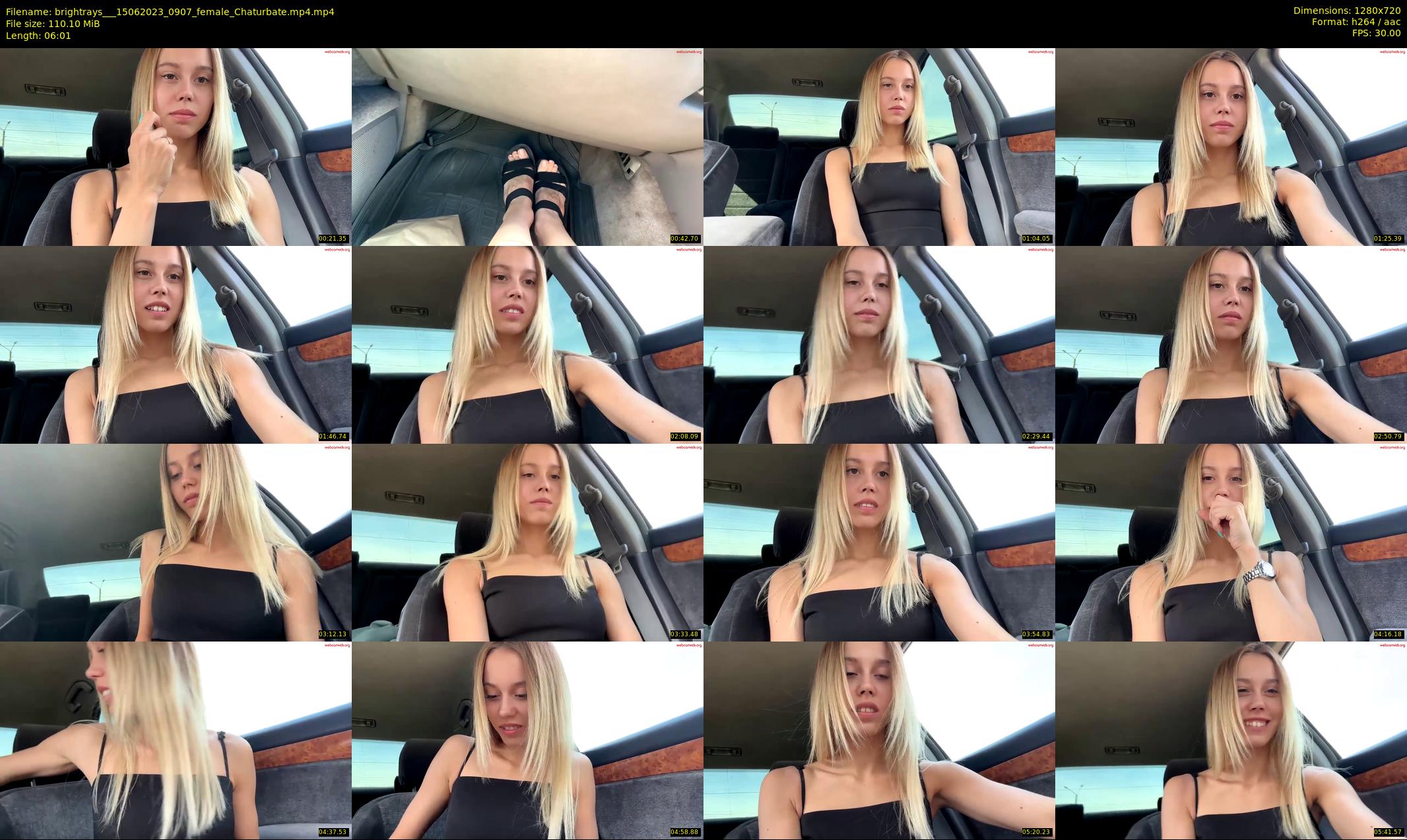 brightrays__ — 7 minute Chaturbate female cam show recording, 720p, Jun 15, 2023