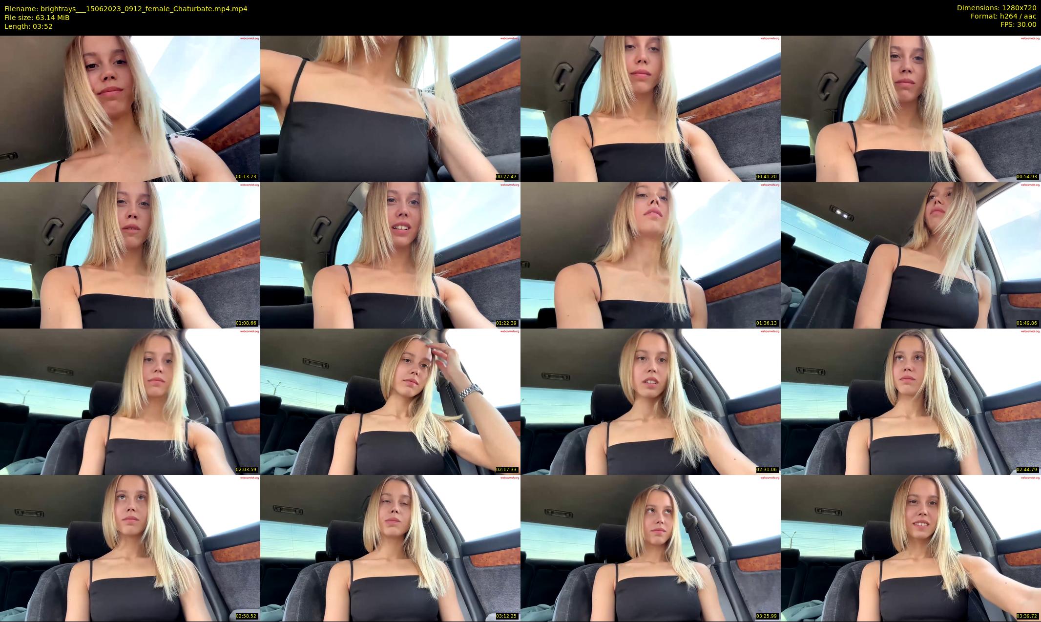 brightrays__ — 4 minute Chaturbate female cam show recording, 720p, Jun 15, 2023