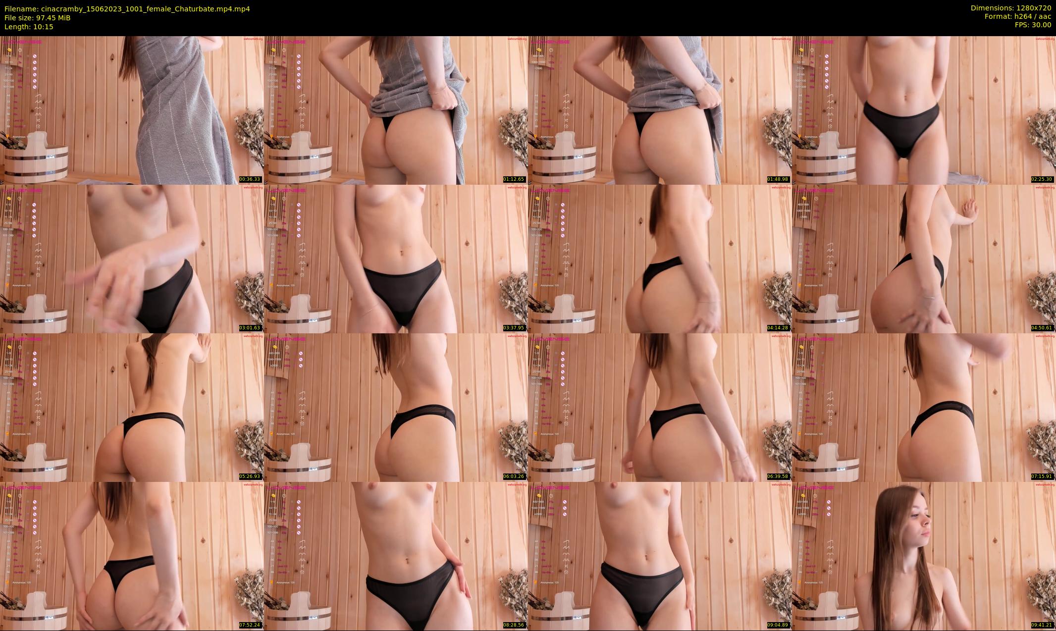 cinacramby — 11 minute Chaturbate female cam show recording, 720p, Jun 15, 2023