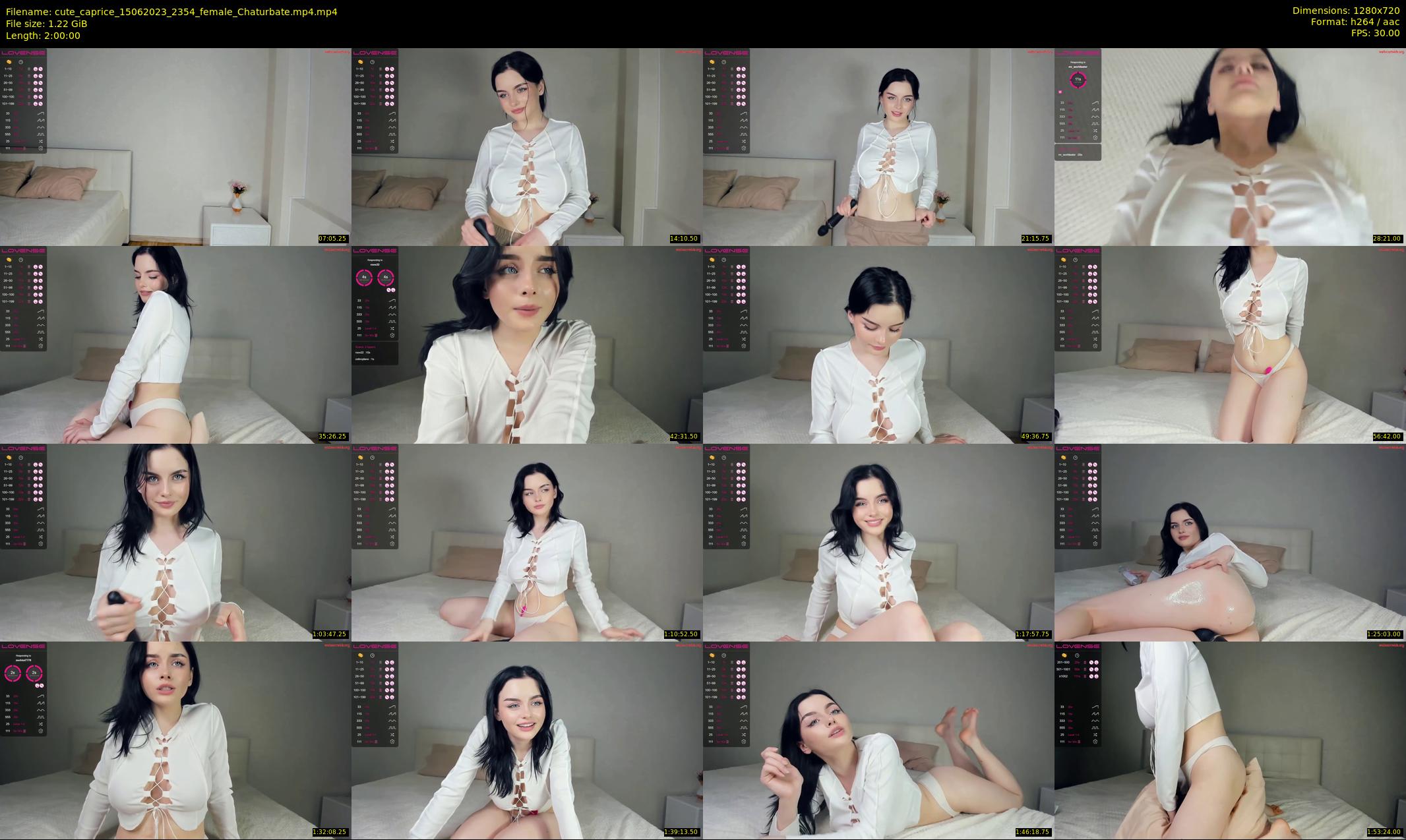 cute_caprice — 120 minute Chaturbate female cam show recording, 720p, Jun 15, 2023