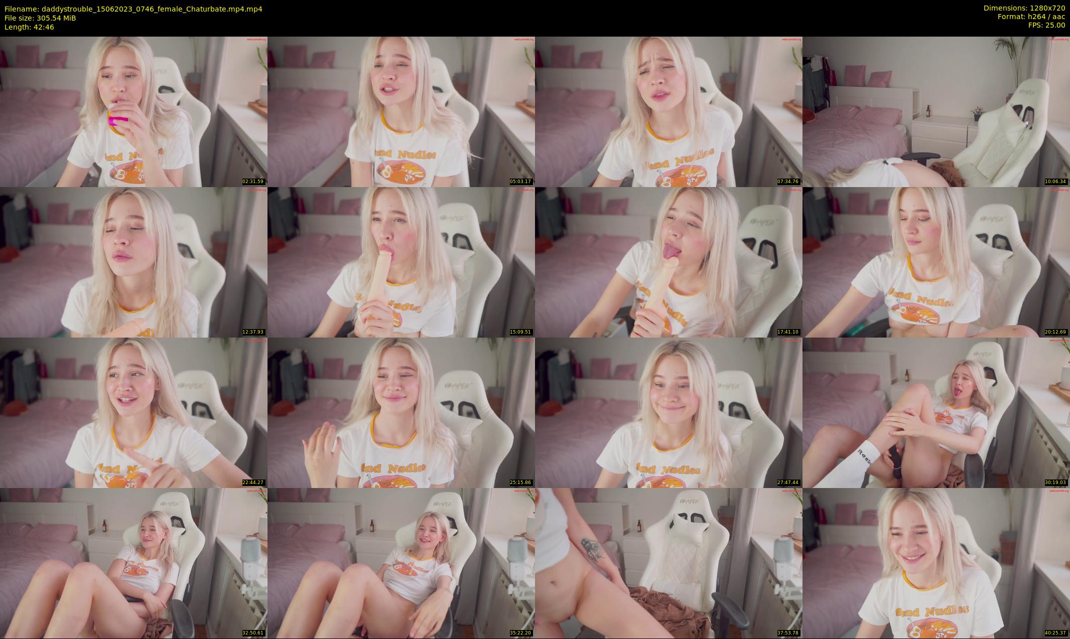 daddystrouble — 43 minute Chaturbate female cam show recording, 720p, Jun 15, 2023
