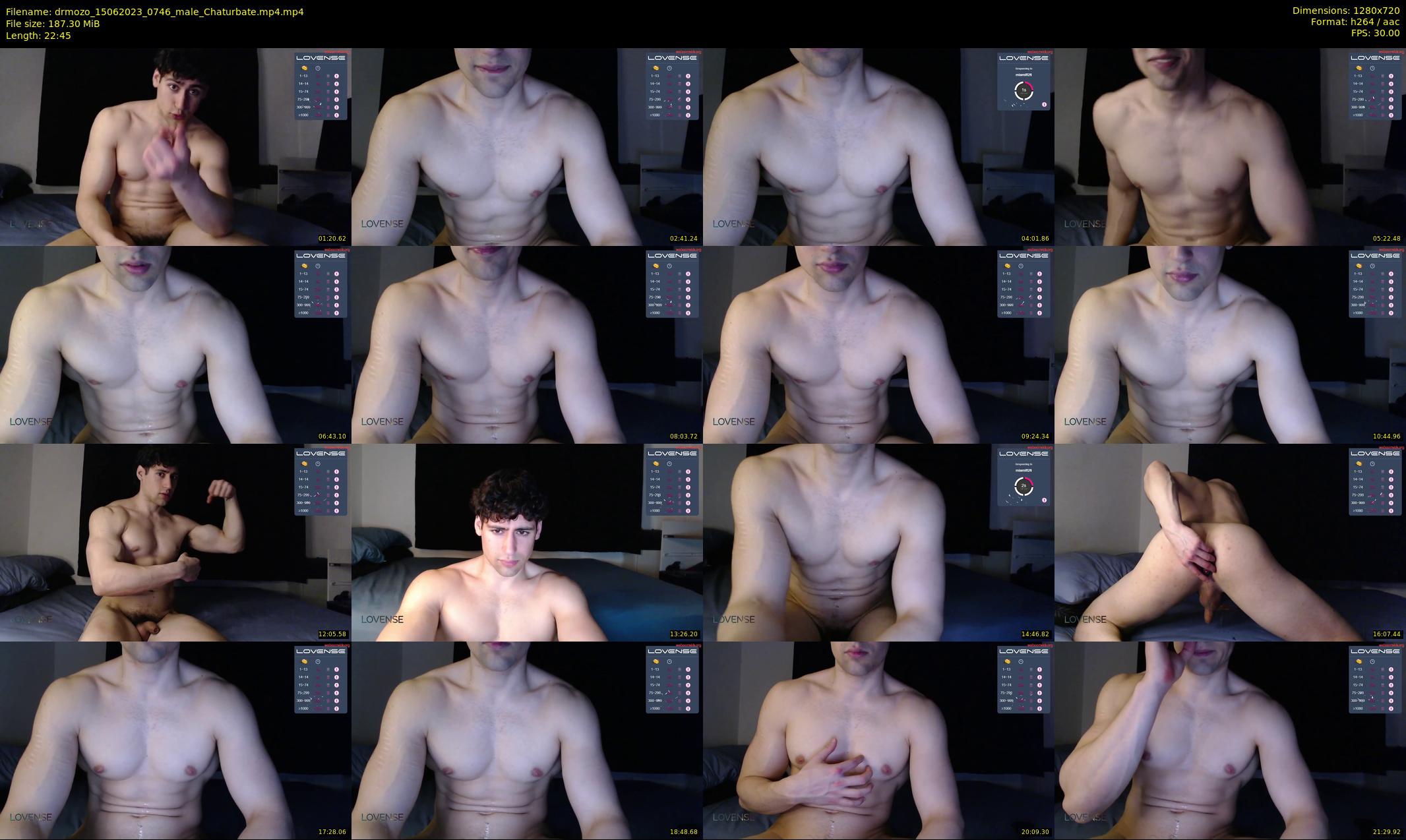 drmozo — 23 minute Chaturbate male cam show recording, 720p, Jun 15, 2023