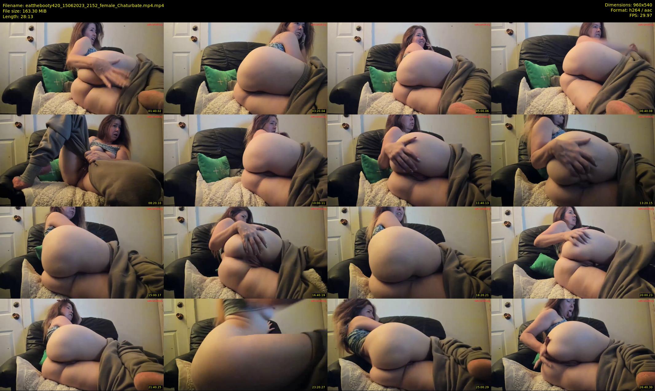 eatthebooty420 — 29 minute Chaturbate female cam show recording, 480p, Jun 15, 2023