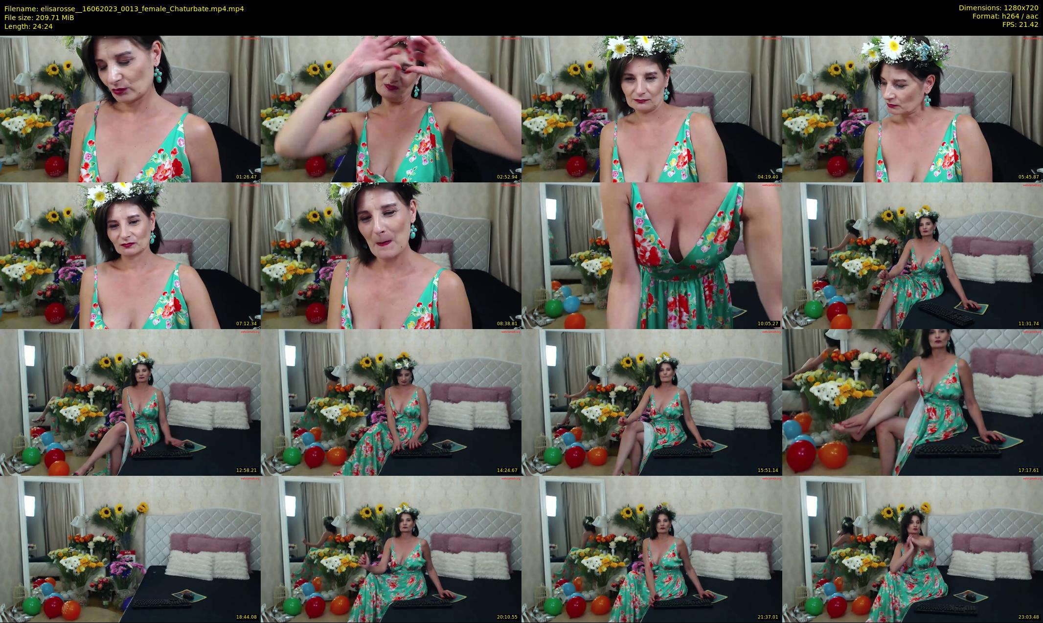 elisarosse_ — 25 minute Chaturbate female cam show recording, 720p, Jun 16, 2023