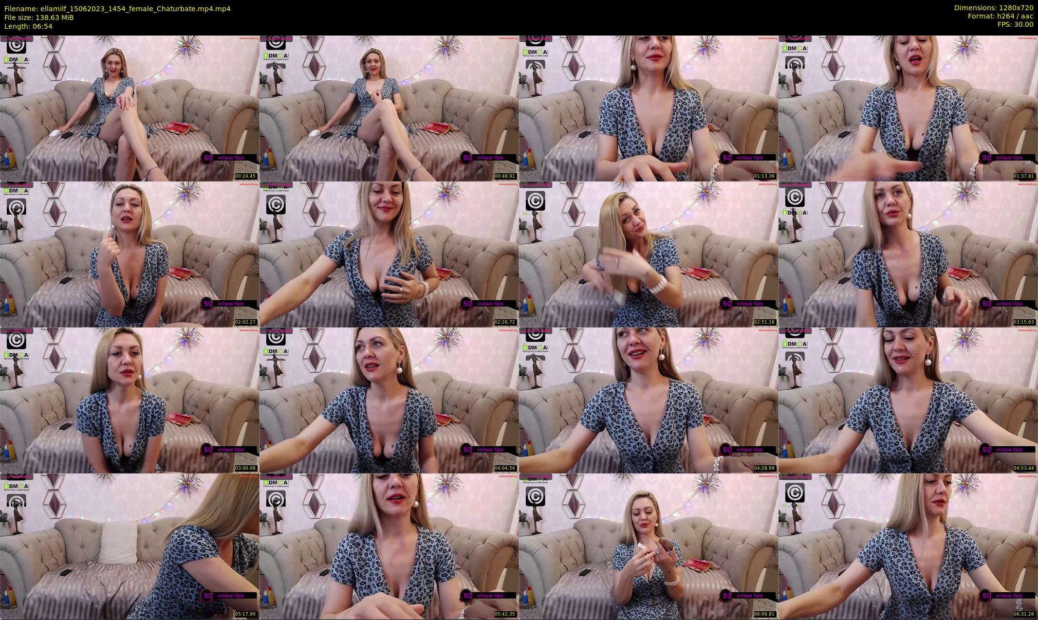 ellamilf — 7 minute Chaturbate female cam show recording, 720p, Jun 15, 2023
