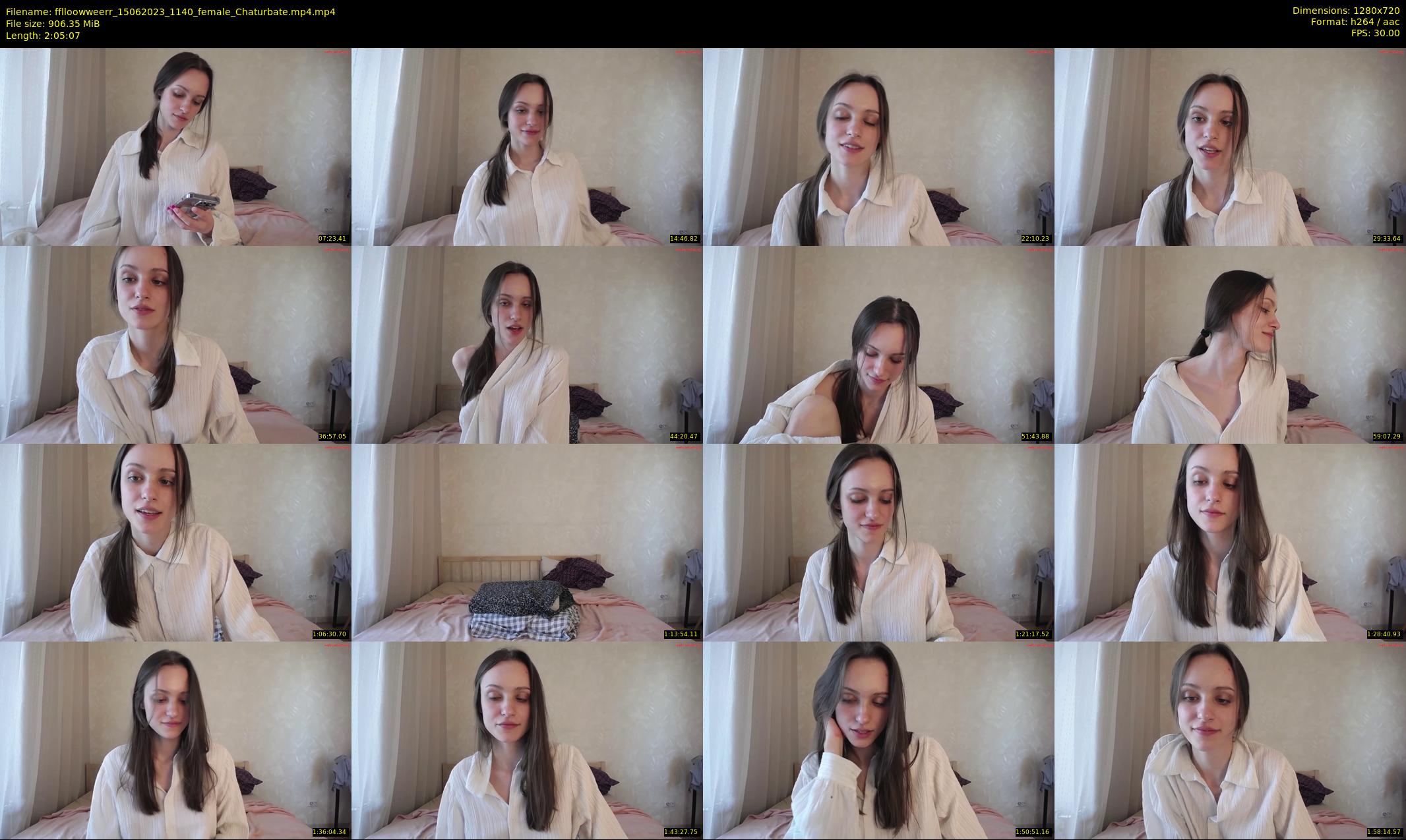 fflloowweerr — 126 minute Chaturbate couple cam show recording, 720p, Jun 15, 2023