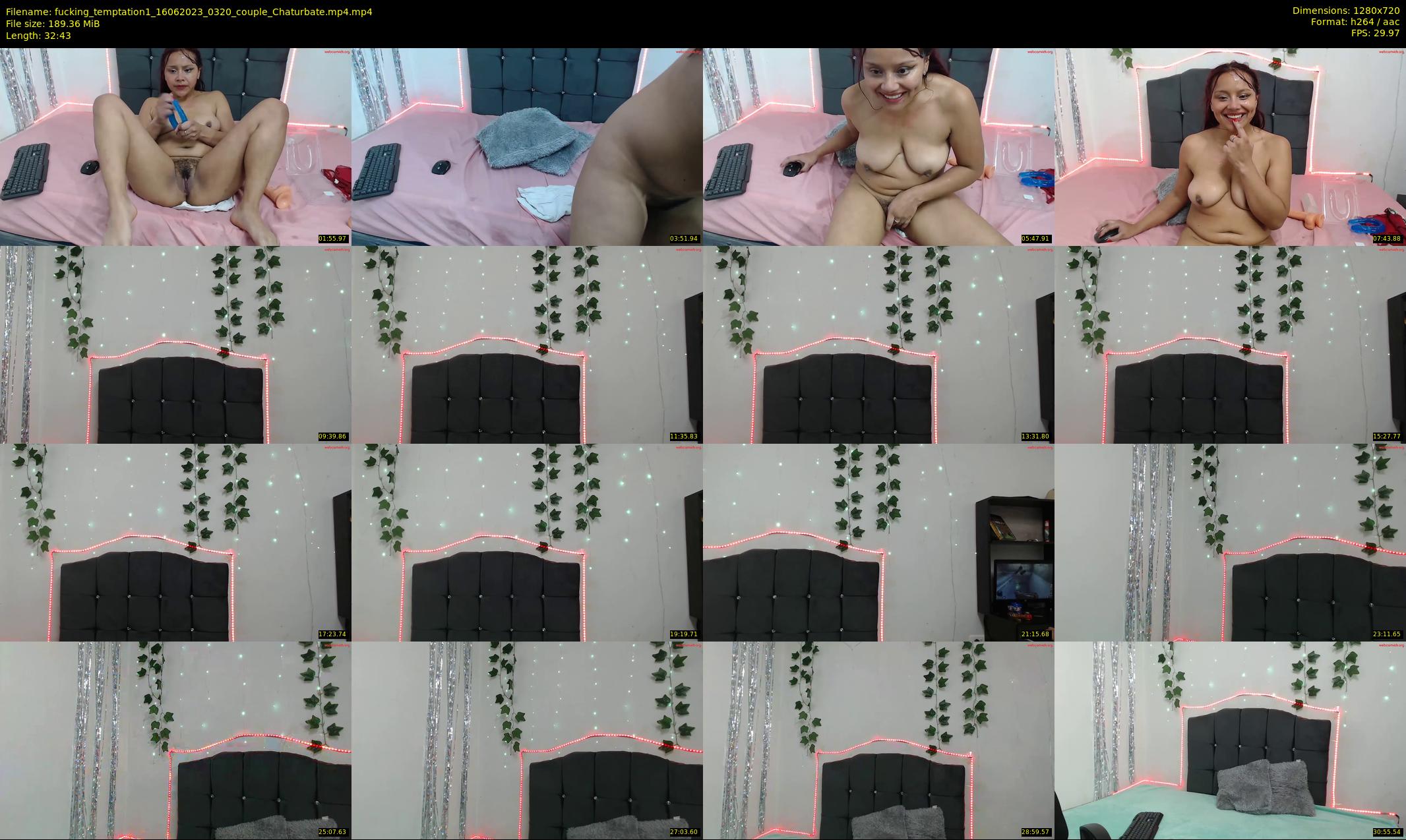fucking_temptation1 — 33 minute Chaturbate couple cam show recording, 720p, Jun 16, 2023