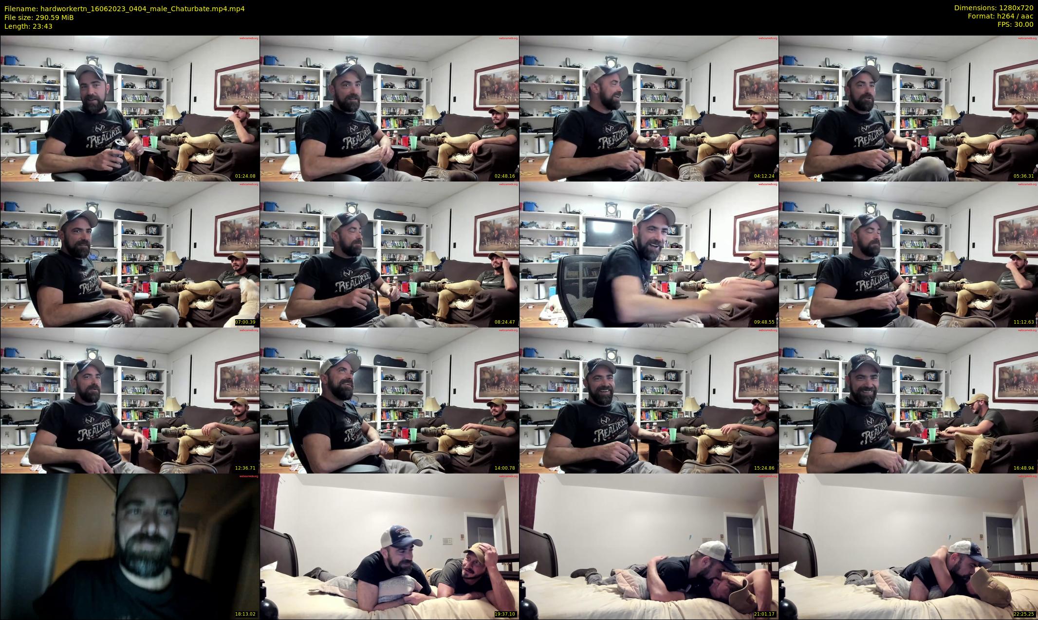 hardworkertn — 24 minute Chaturbate male cam show recording, 720p, Jun 16, 2023