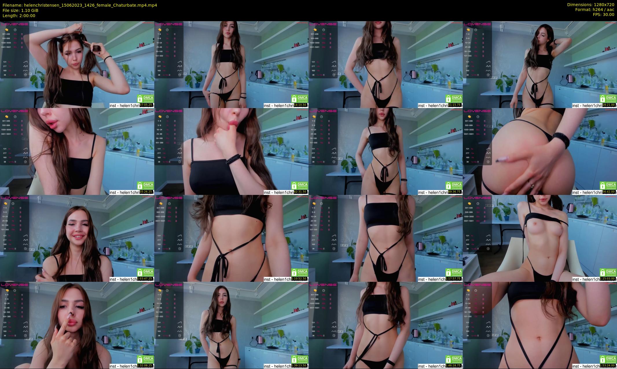 helenchristensen — 120 minute Chaturbate female cam show recording, 720p, Jun 15, 2023