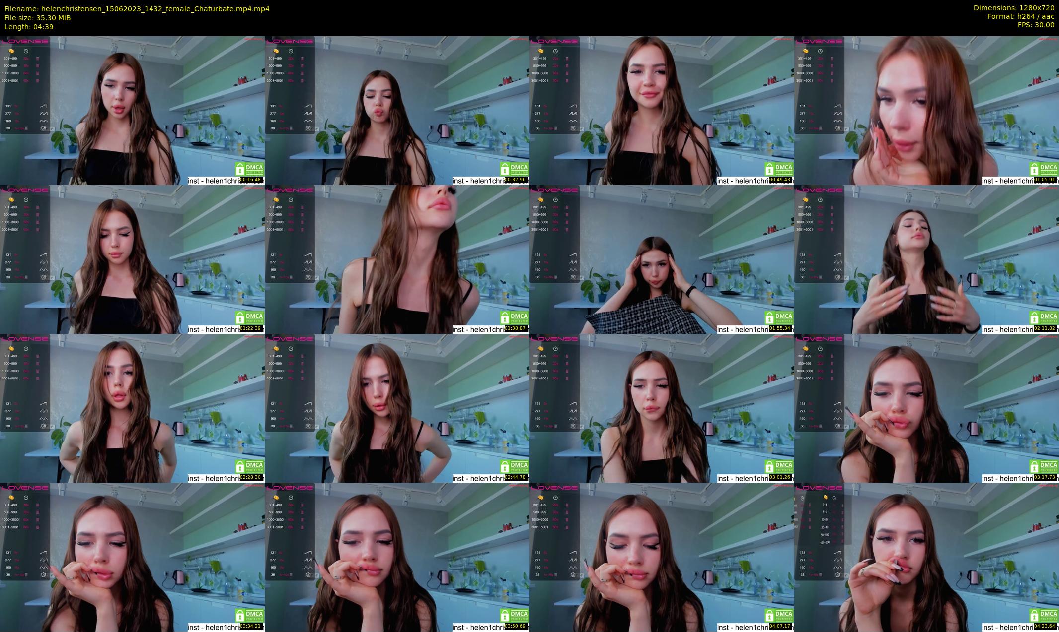 helenchristensen — 5 minute Chaturbate female cam show recording, 720p, Jun 15, 2023