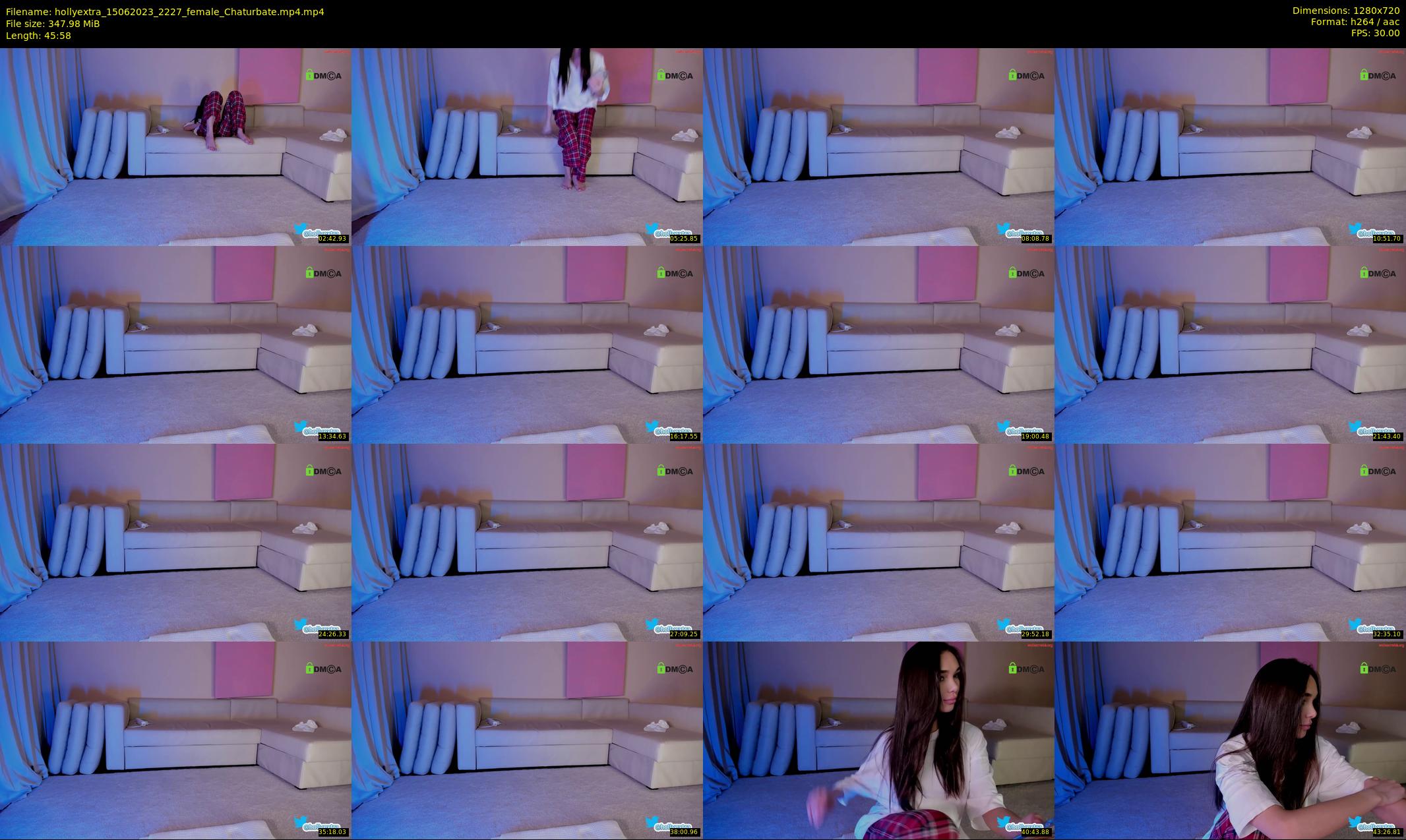 hollyextra — 46 minute Chaturbate female cam show recording, 720p, Jun 15, 2023
