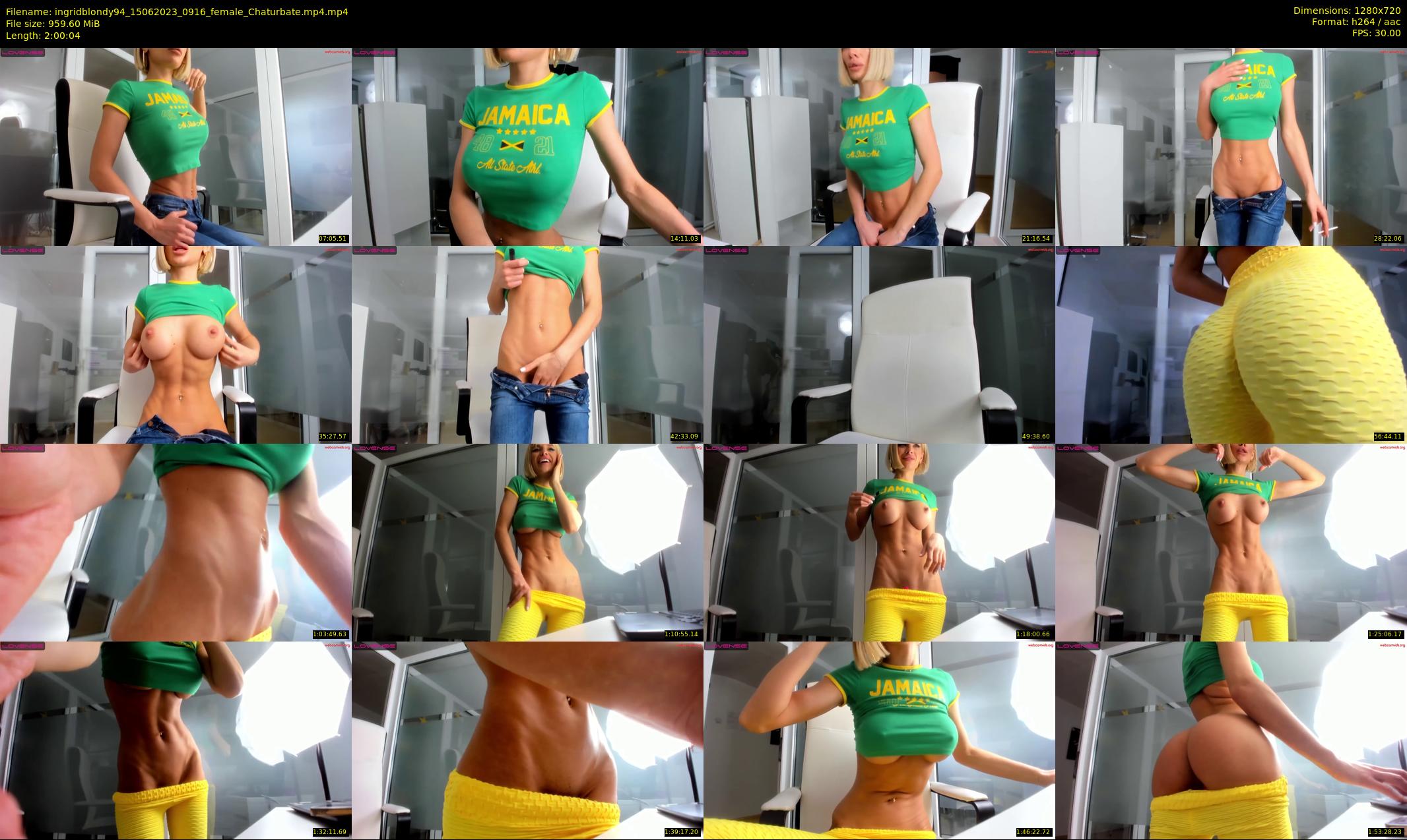 ingridblondy94 — 121 minute Chaturbate female cam show recording, 720p, Jun 15, 2023