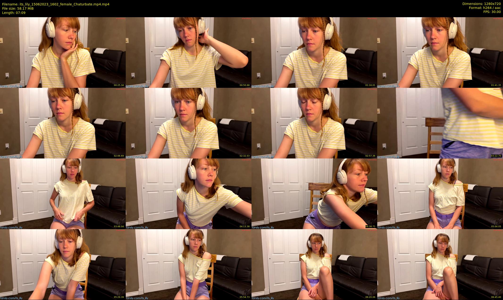 its_lily — 8 minute Chaturbate female cam show recording, 720p, Jun 15, 2023