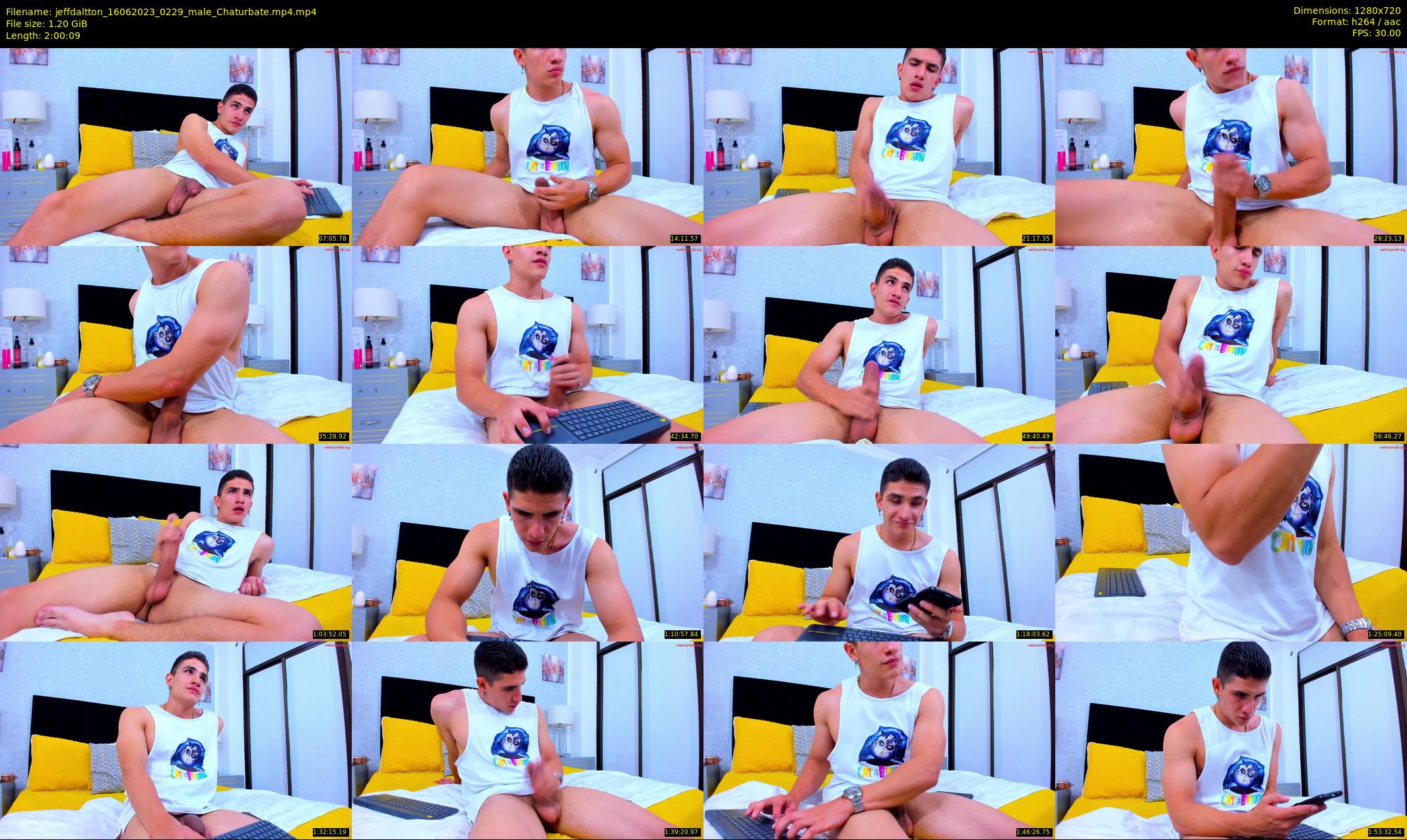 jeffdaltton — 121 minute Chaturbate male cam show recording, 720p, Jun 16, 2023
