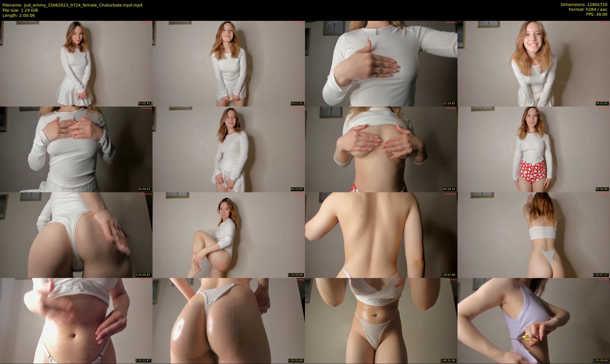 just_emmy — 121 minute Chaturbate female cam show recording, 720p, Jun 15, 2023