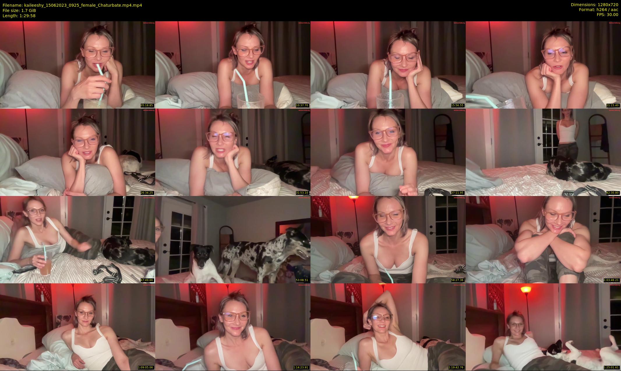 kaileeshy — 90 minute Chaturbate female cam show recording, 720p, Jun 15, 2023