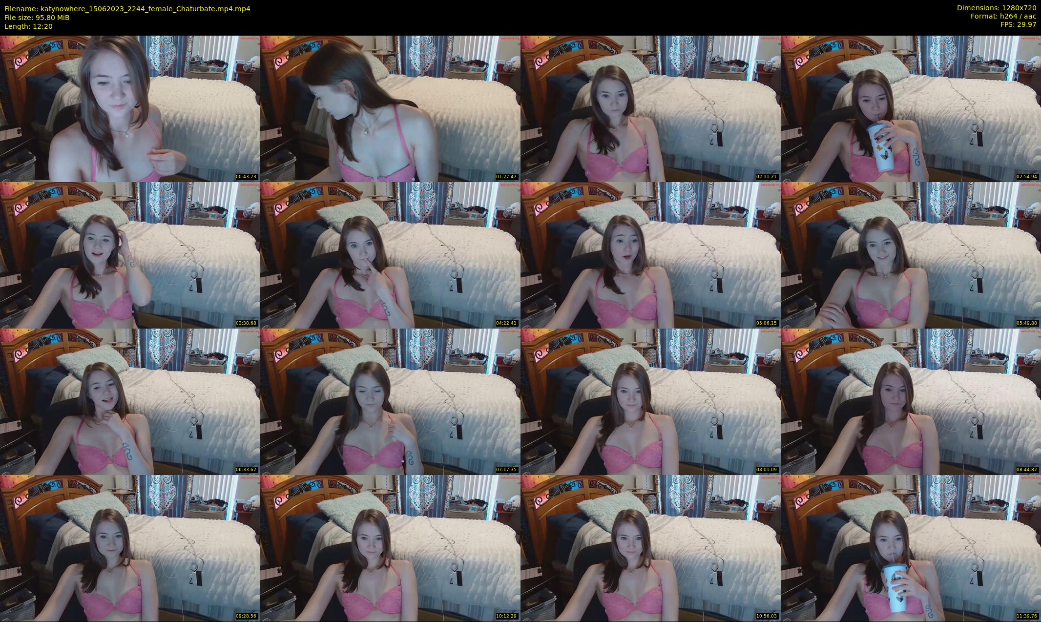 katynowhere — 13 minute Chaturbate female cam show recording, 720p, Jun 15, 2023