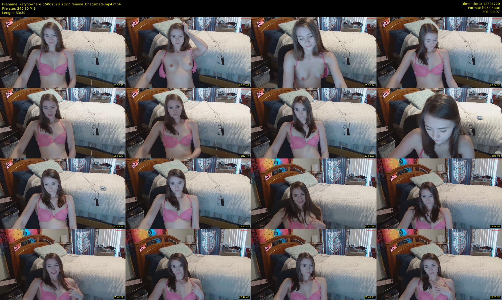 katynowhere — 34 minute Chaturbate female cam show recording, 720p, Jun 15, 2023