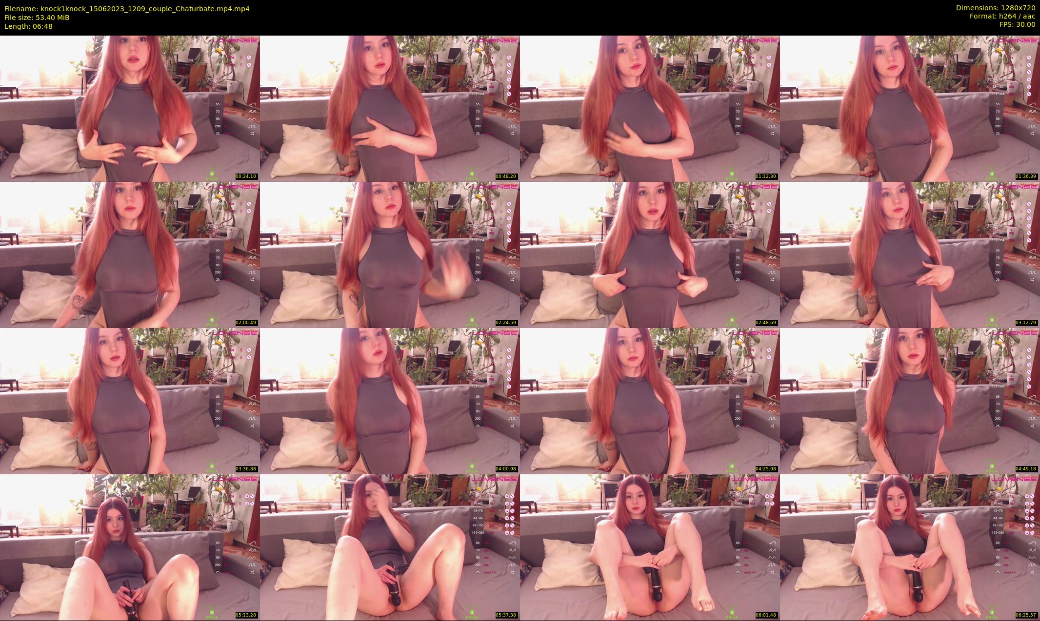 knock1knock — 7 minute Chaturbate couple cam show recording, 720p, Jun 15, 2023