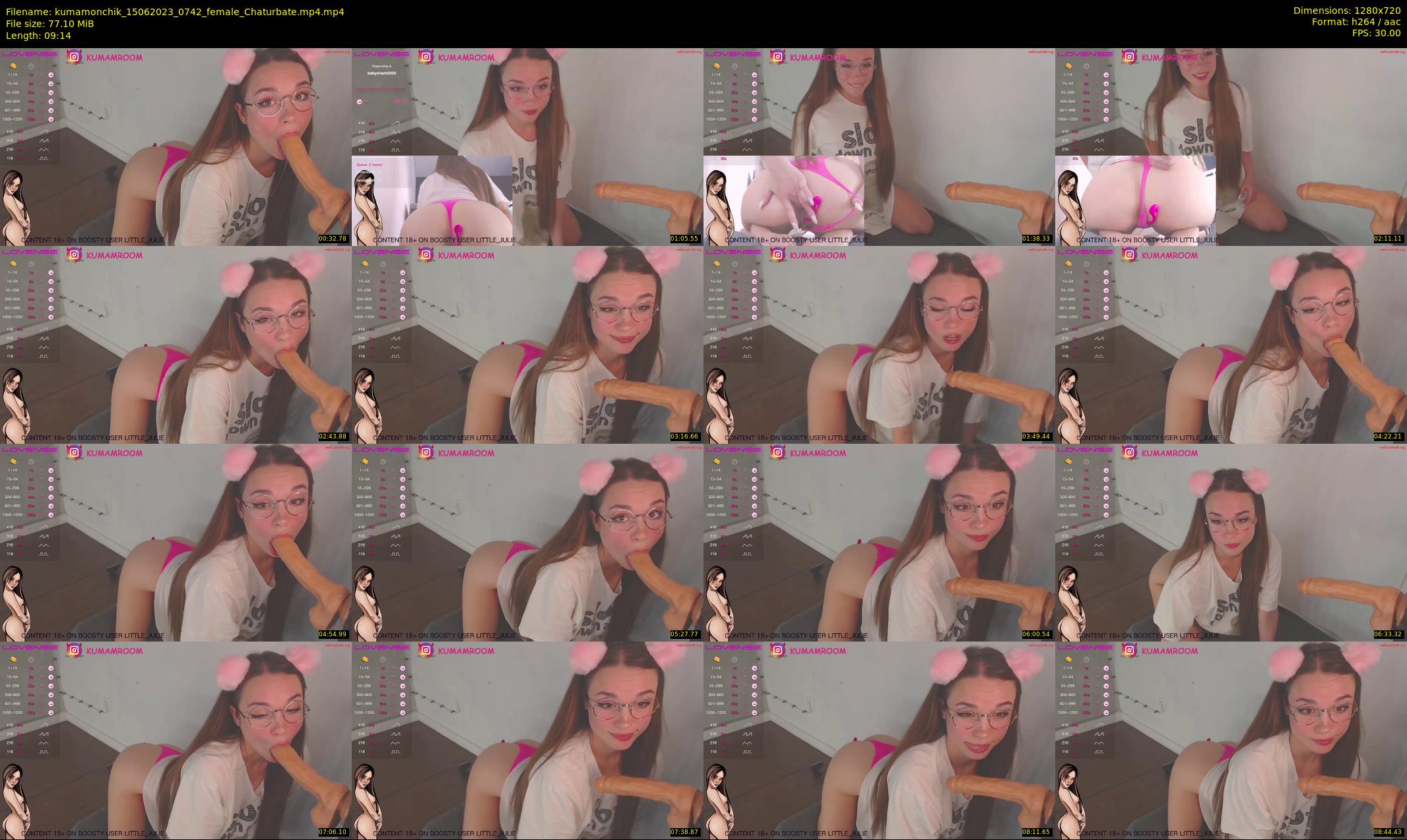 kumamonchik — 10 minute Chaturbate couple cam show recording, 720p, Jun 15, 2023