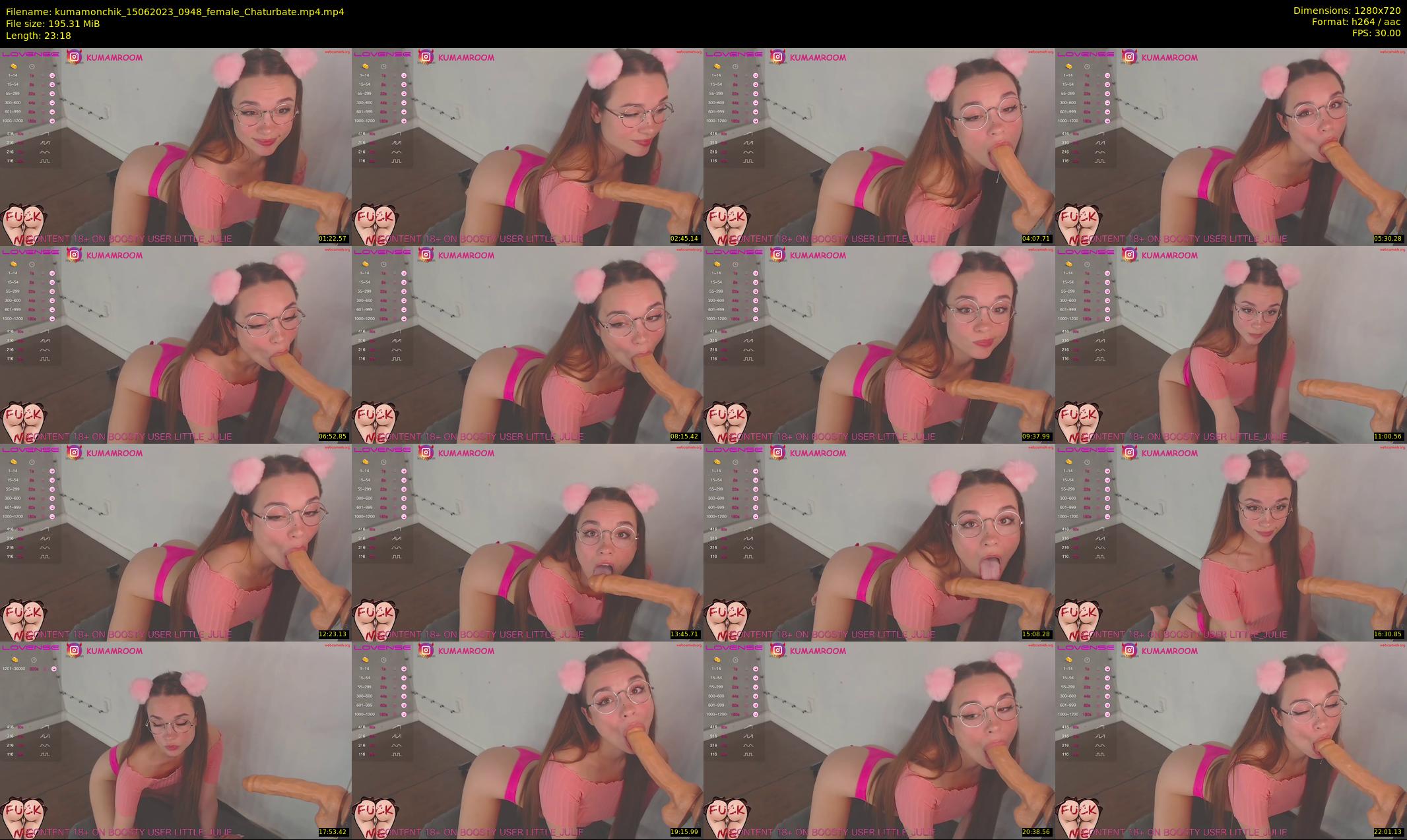 kumamonchik — 24 minute Chaturbate couple cam show recording, 720p, Jun 15, 2023