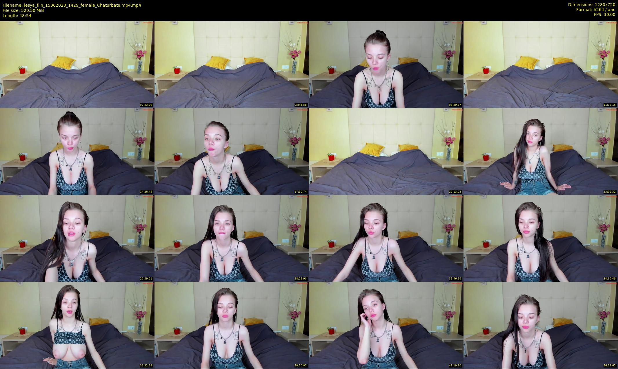 lesya_flin — 49 minute Chaturbate female cam show recording, 720p, Jun 15, 2023