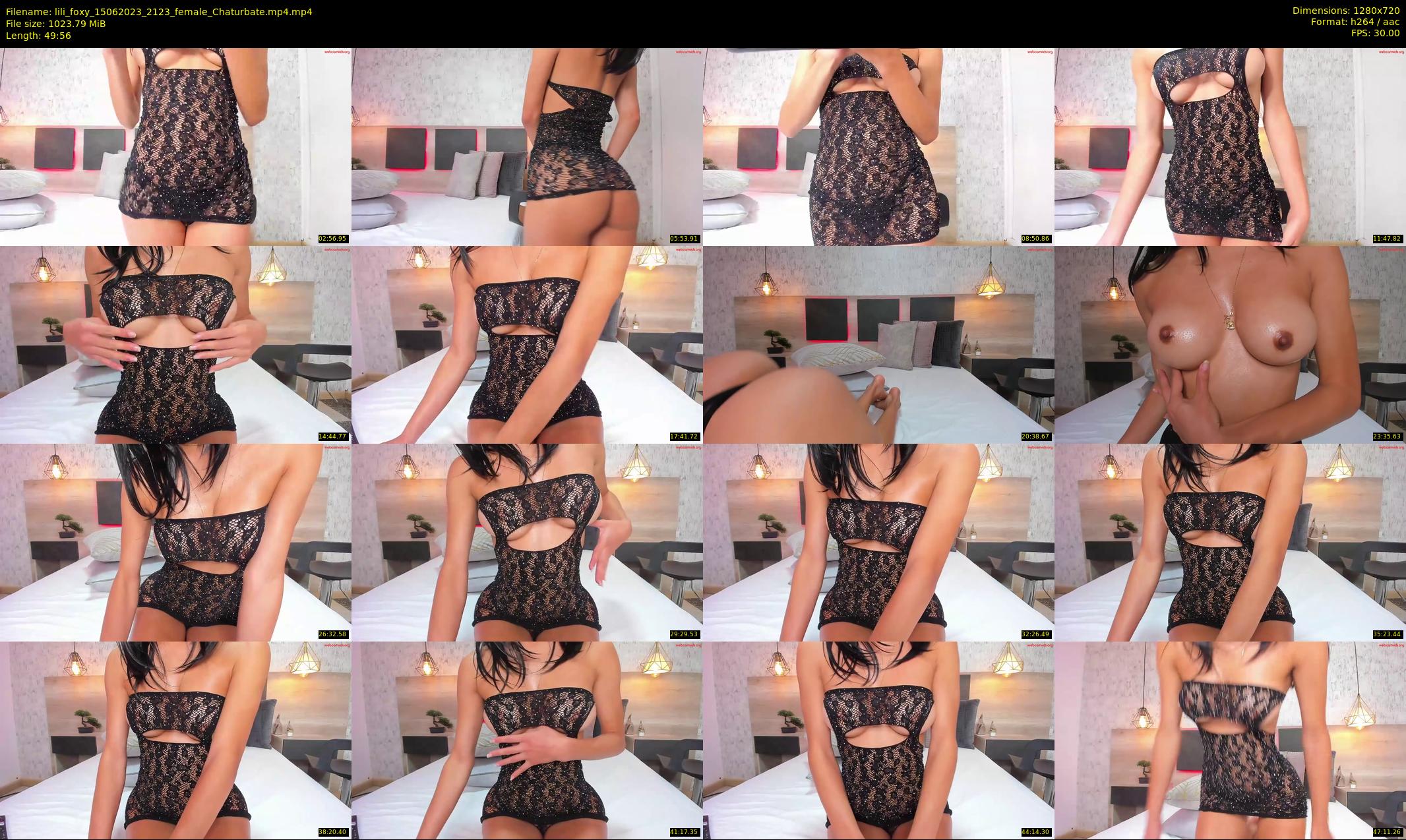 lili_foxy — 50 minute Chaturbate female cam show recording, 720p, Jun 15, 2023