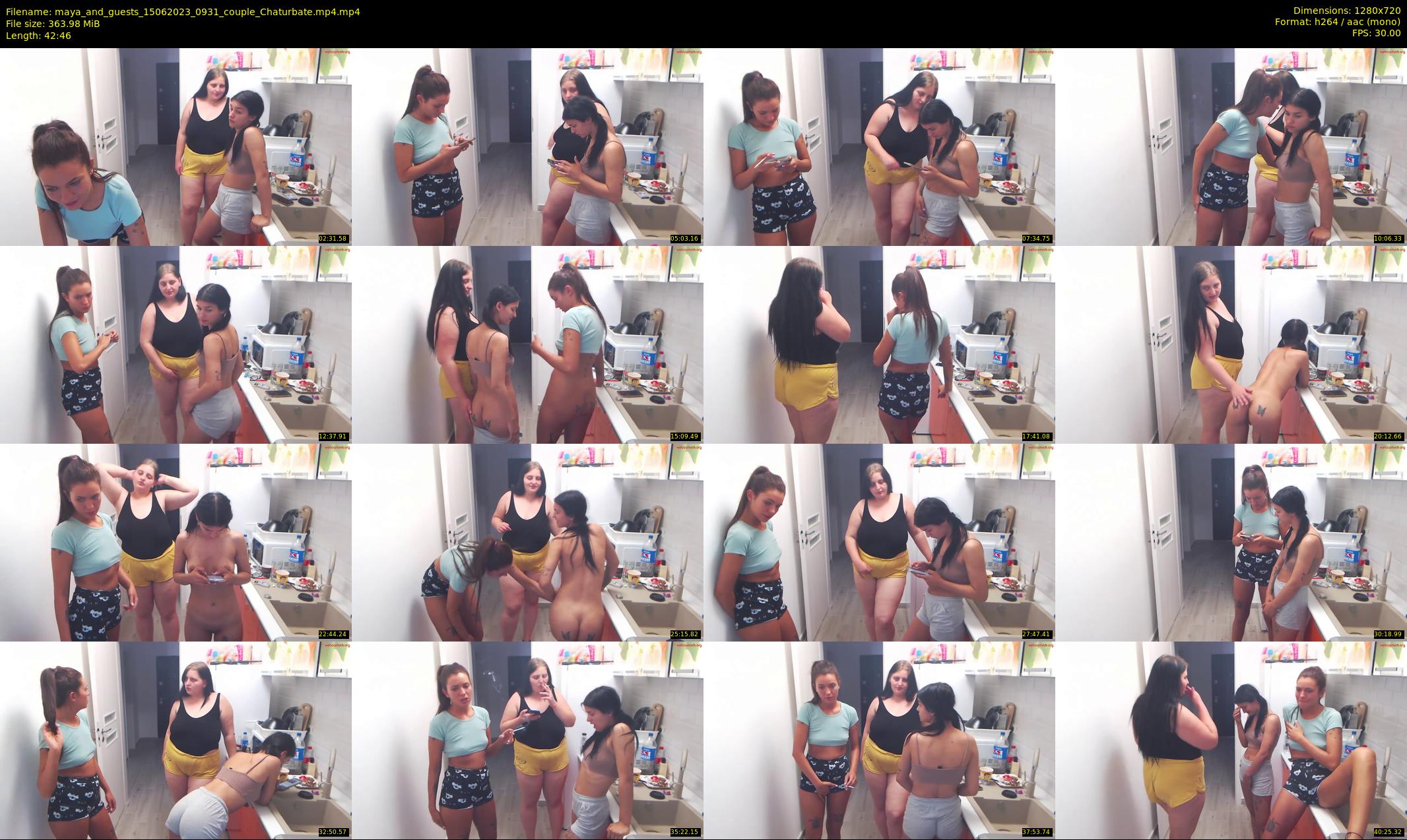maya_and_guests — 43 minute Chaturbate couple cam show recording, 720p, Jun 15, 2023
