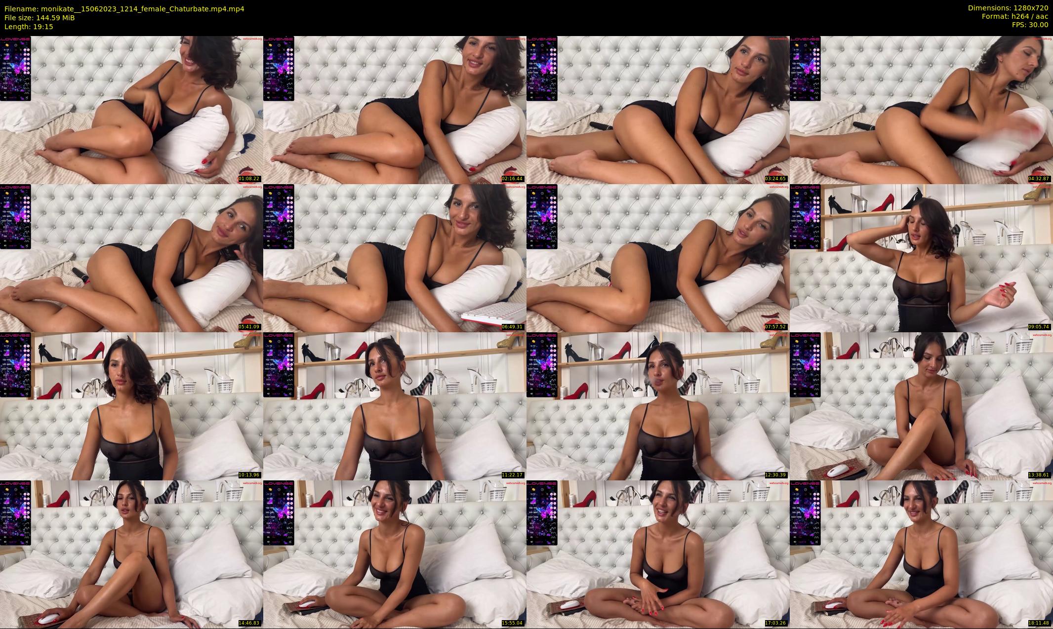 monikate_ — 20 minute Chaturbate couple cam show recording, 720p, Jun 15, 2023