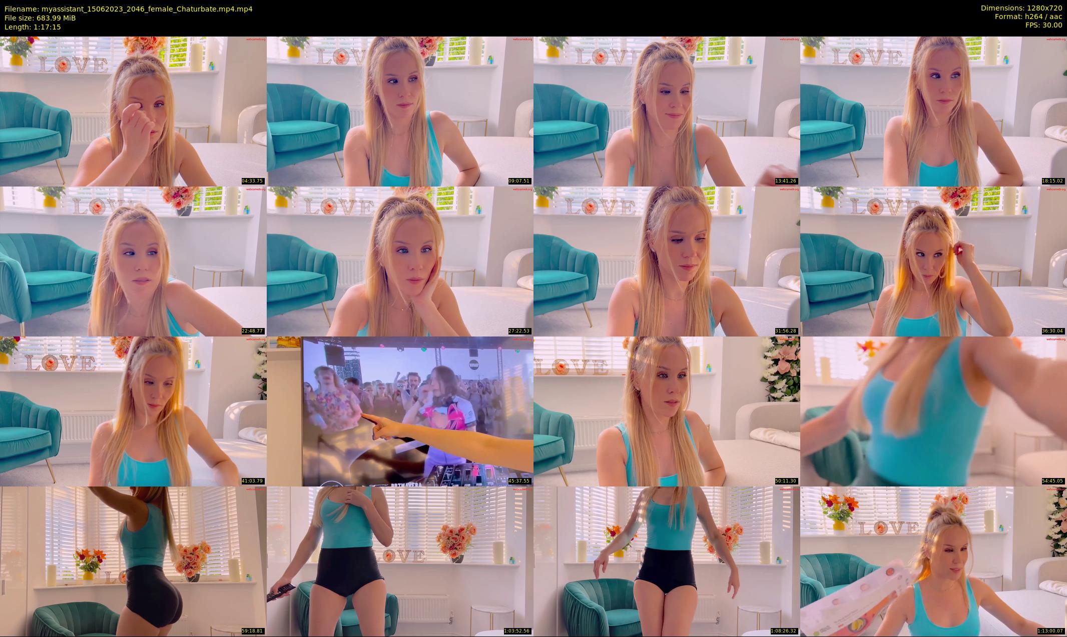 myassistant — 78 minute Chaturbate female cam show recording, 720p, Jun 15, 2023