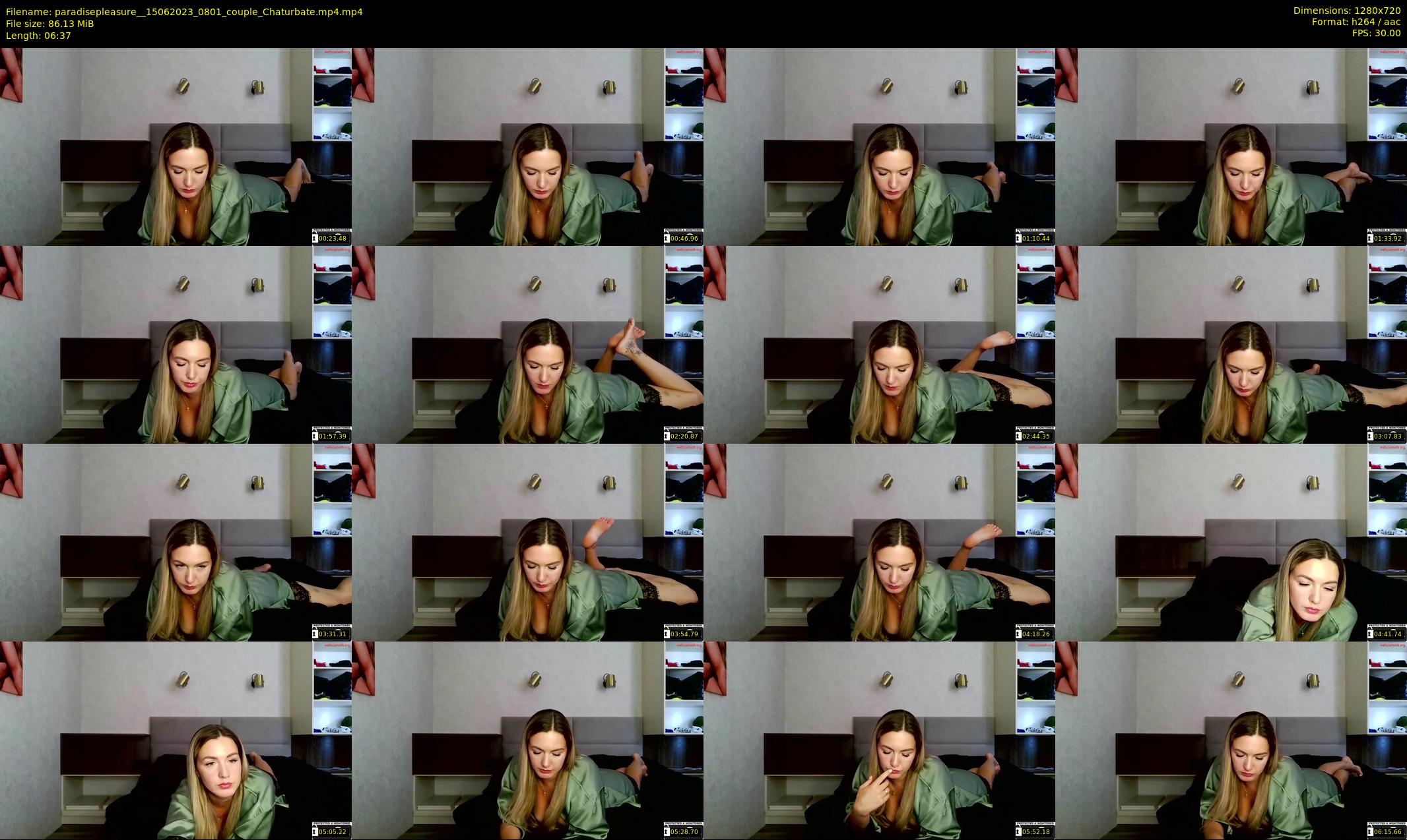 paradisepleasure_ — 7 minute Chaturbate couple cam show recording, 720p, Jun 15, 2023