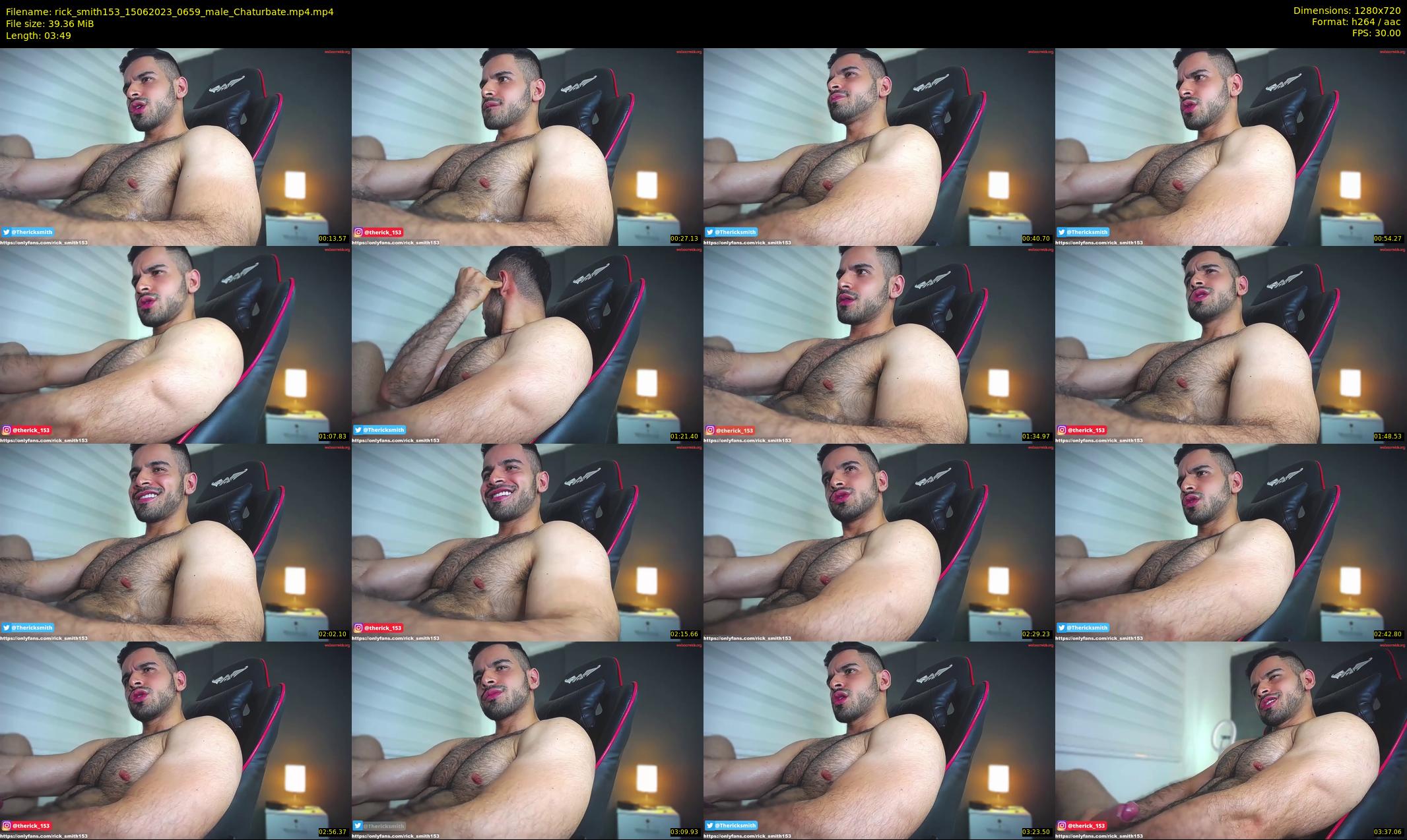 rick_smith153 — 4 minute Chaturbate male cam show recording, 720p, Jun 15, 2023