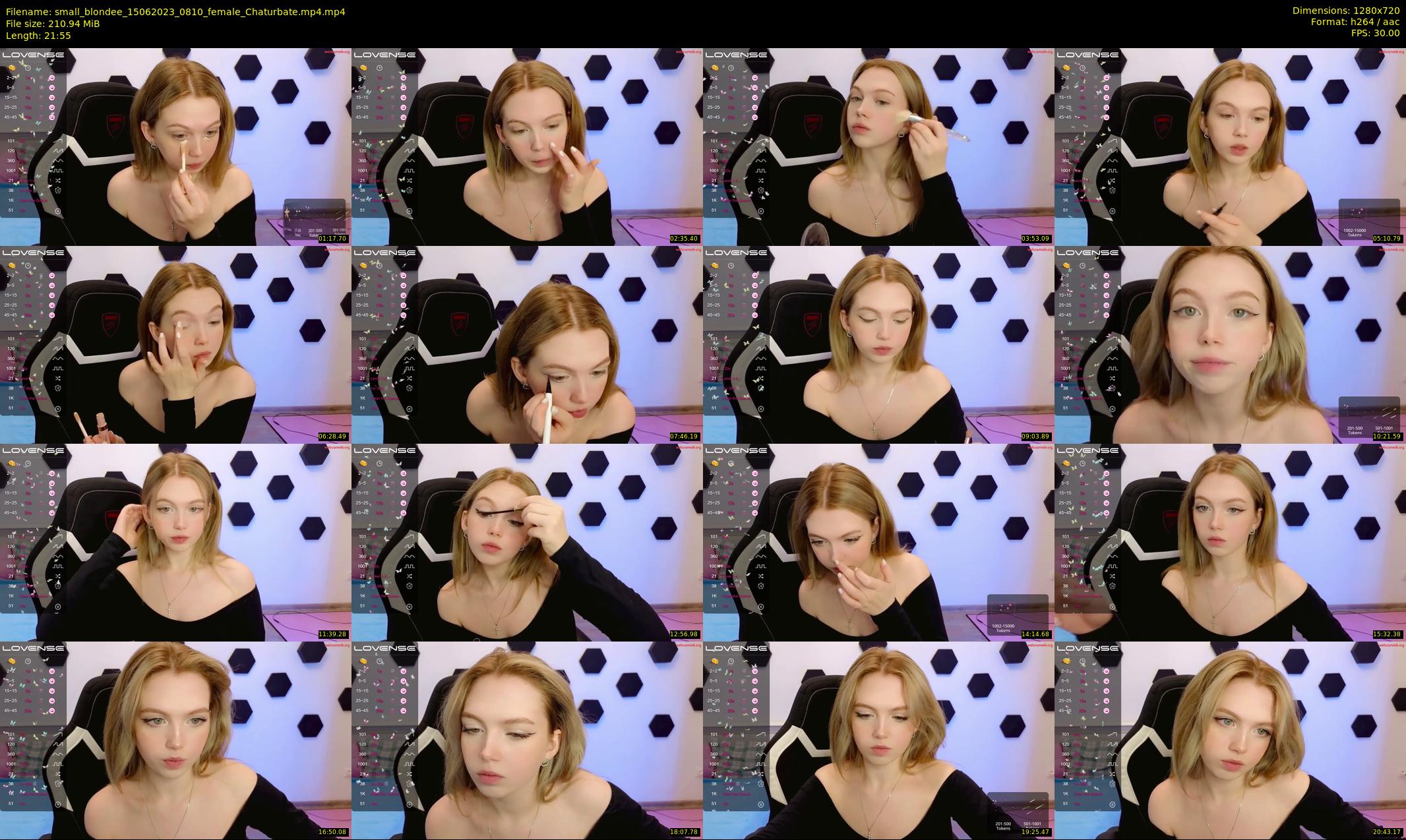small_blondee — 22 minute Chaturbate female cam show recording, 720p, Jun 15, 2023
