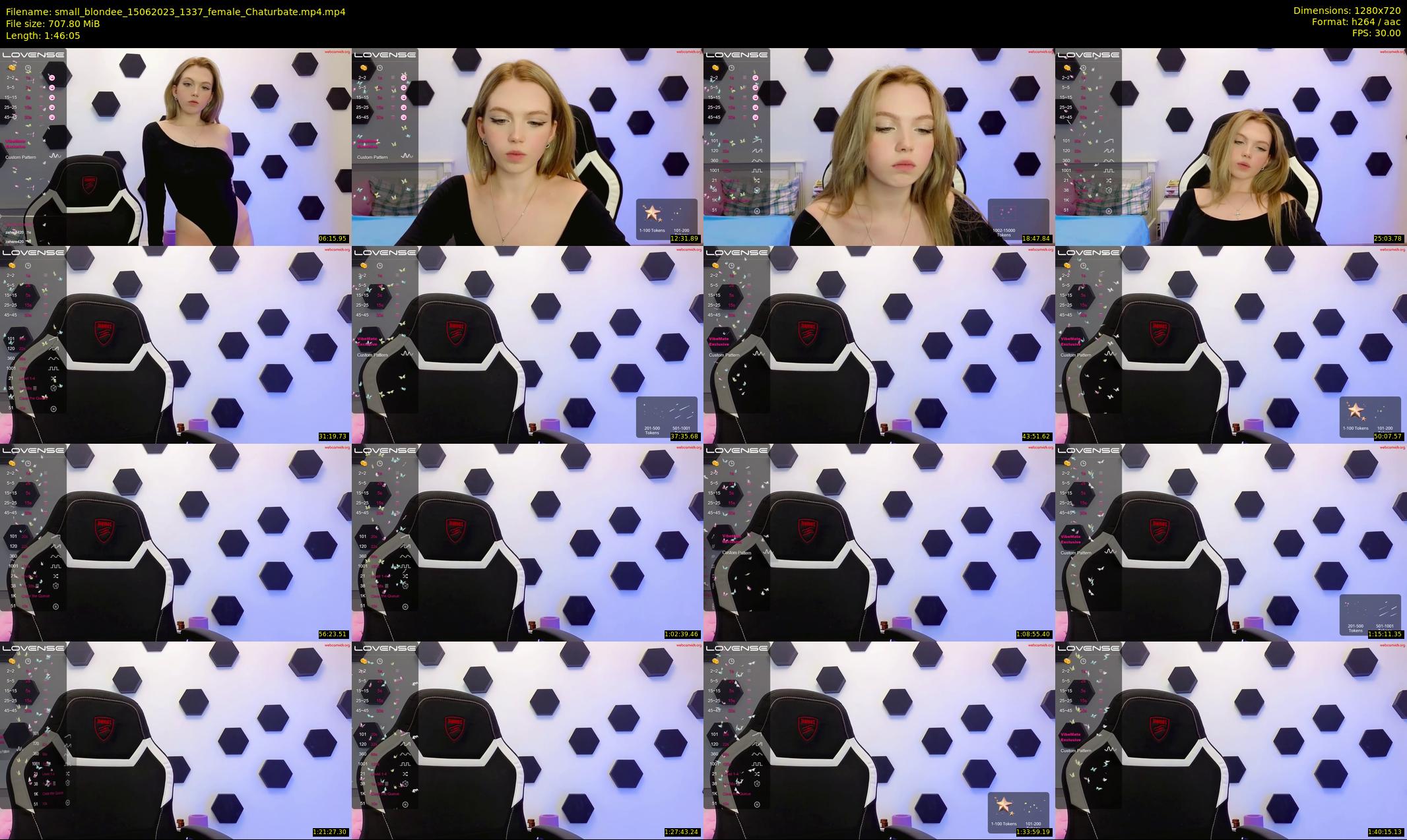 small_blondee — 107 minute Chaturbate female cam show recording, 720p, Jun 15, 2023