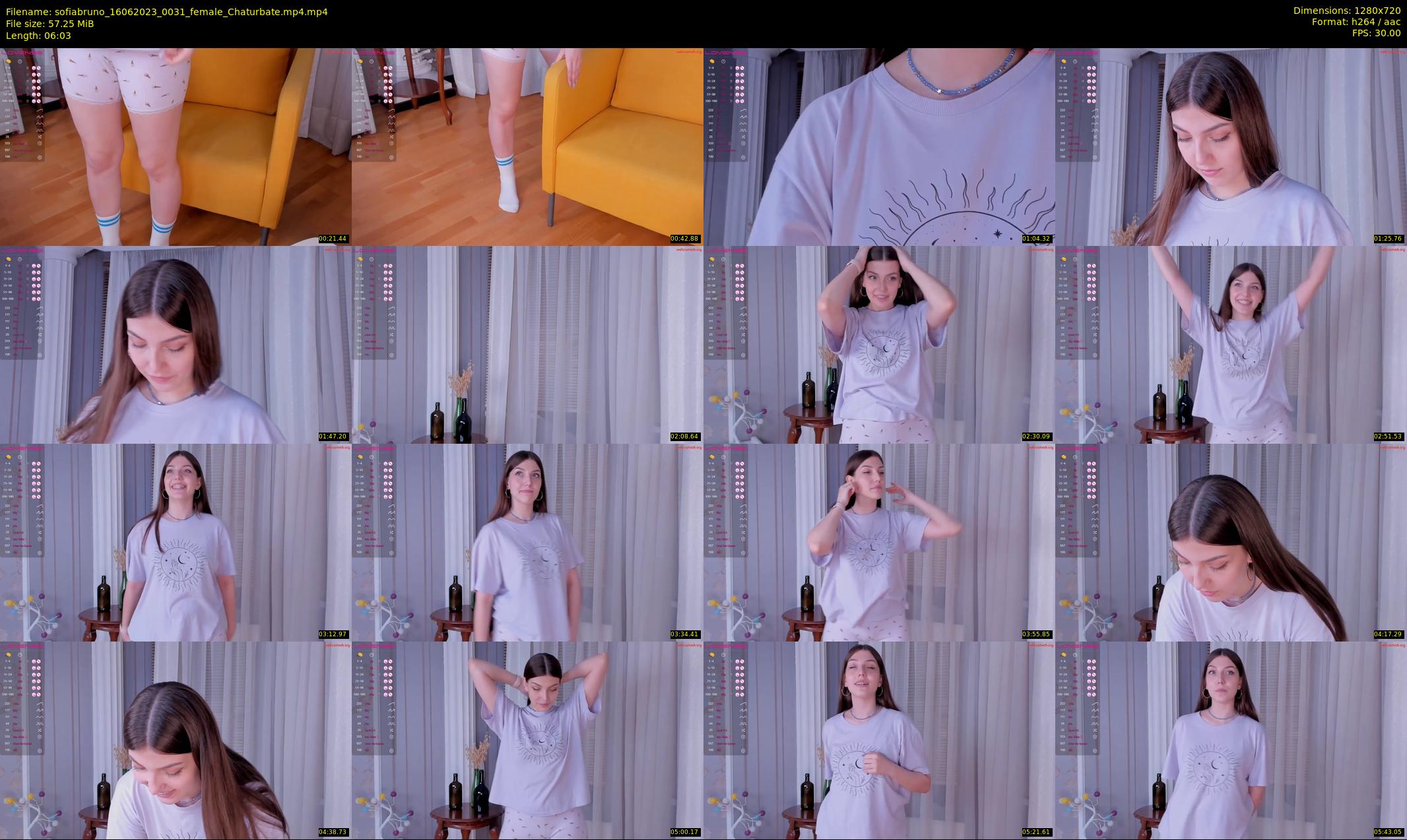 sofiabruno — 7 minute Chaturbate female cam show recording, 720p, Jun 16, 2023
