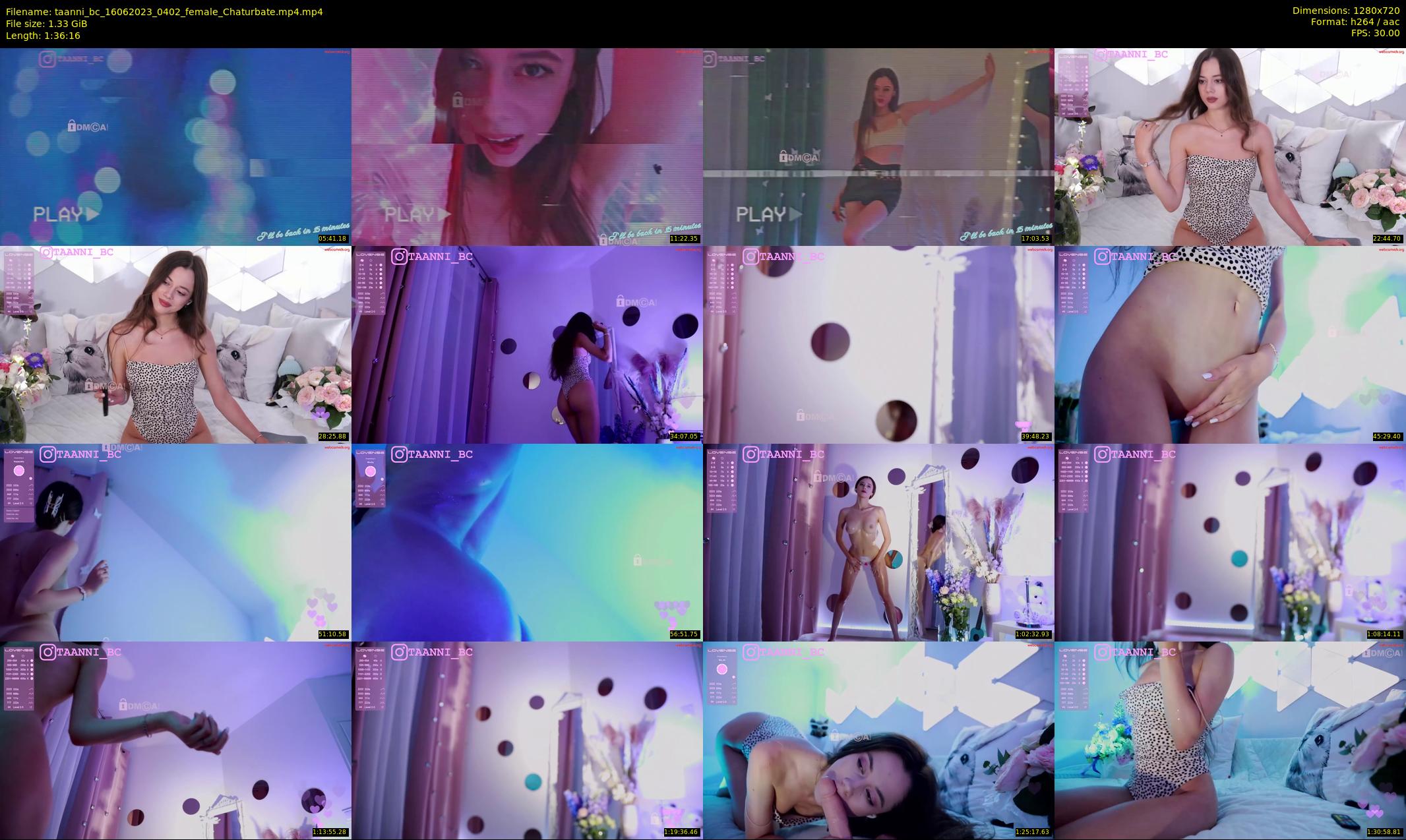 taanni_bc — 97 minute Chaturbate female cam show recording, 720p, Jun 16, 2023